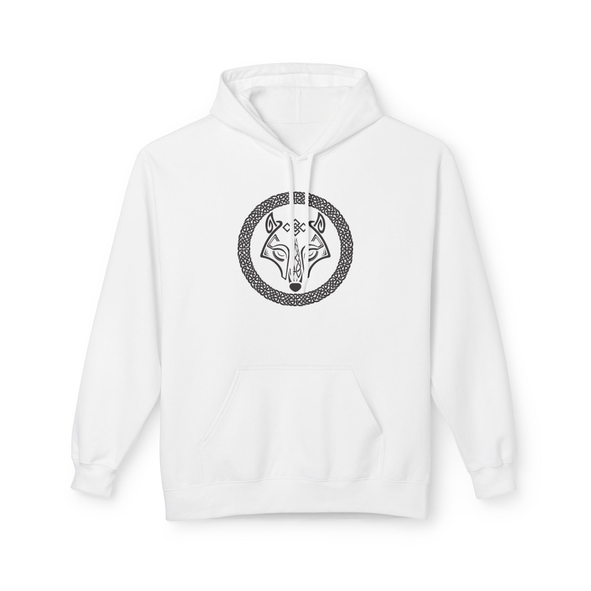Wolf Rune Hoodie — Viking Wolf-The Wolf – A Symbol of Power, Destruction, and Loyalty