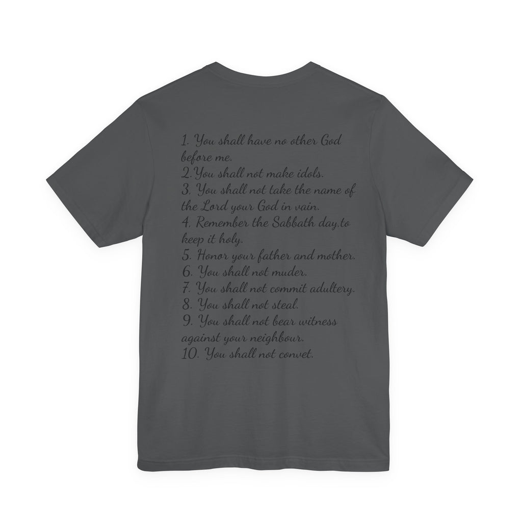 The 10 Commandment- Short Sleeve Tee