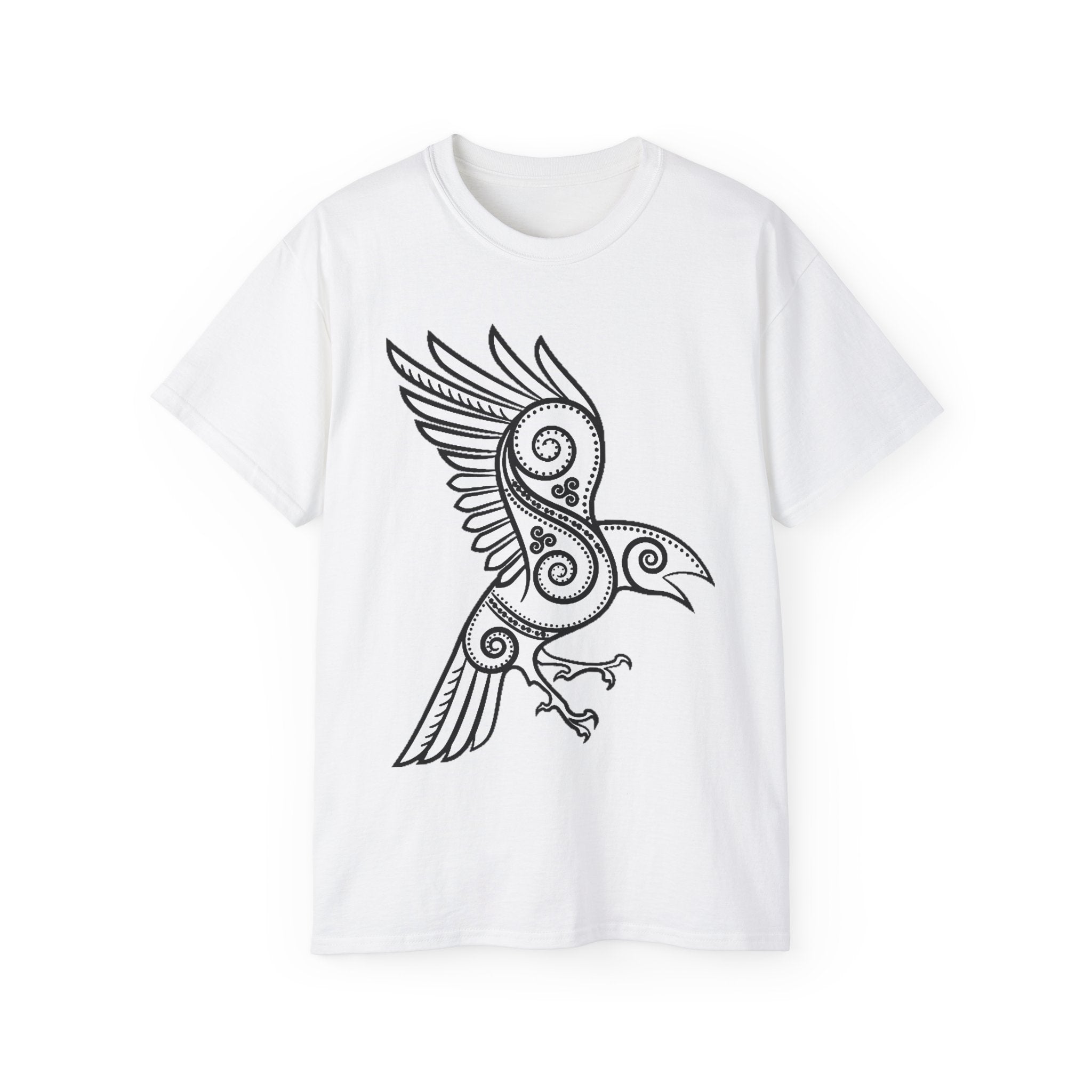The Raven – Odin’s Messengers Cotton T-Shirt