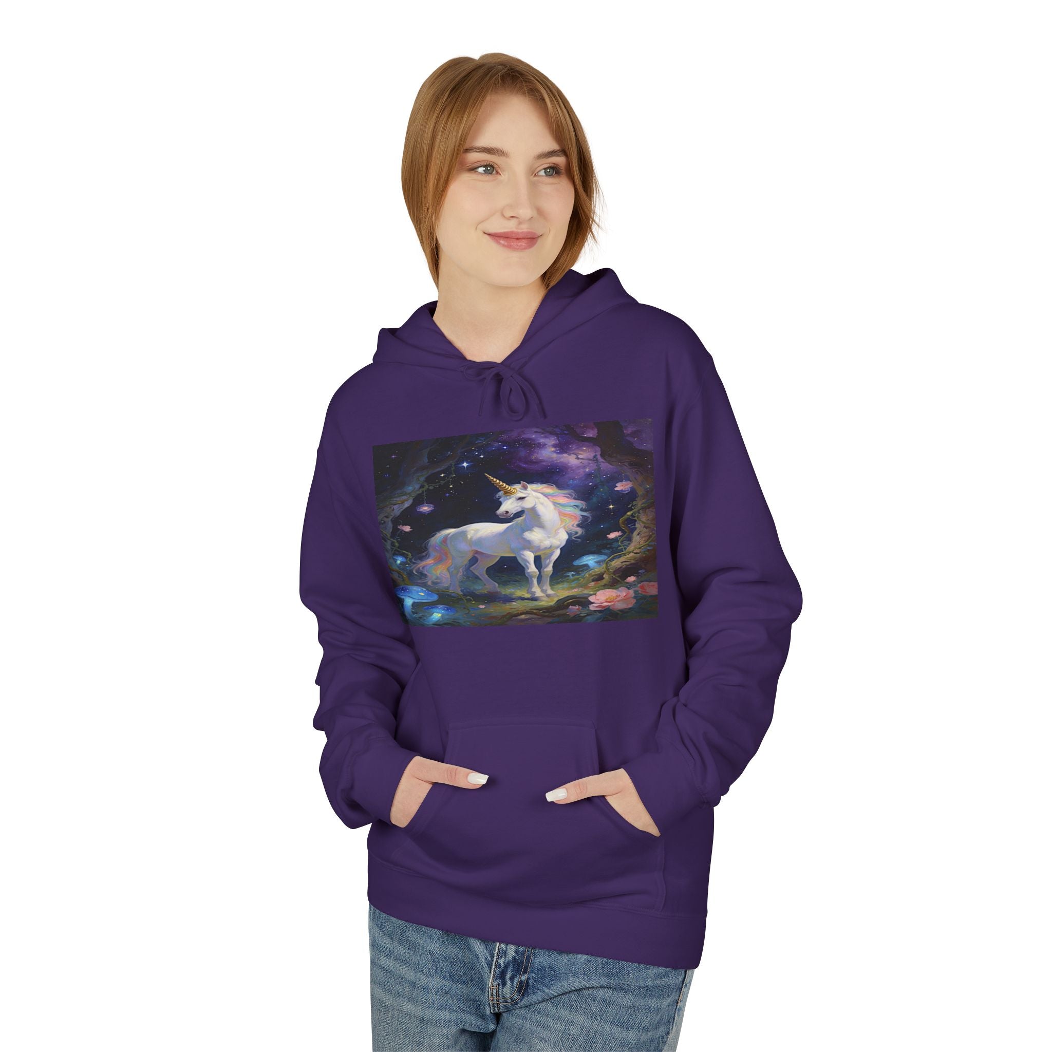 Galaxy Unicron Cotton Hoodie — Cosmic Space Cat Pullover for Cat Lovers