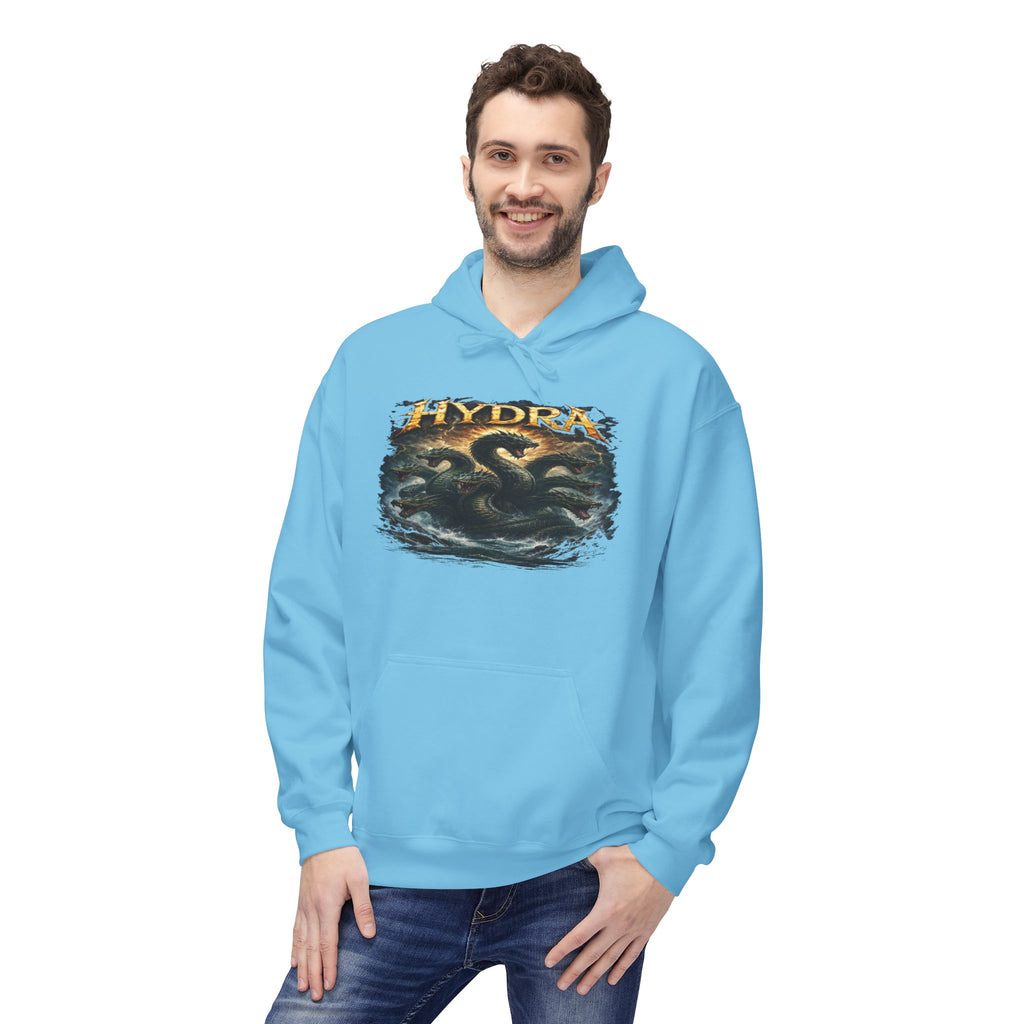 The mythical Greek Hydra Hoodie — Mythic Sea Monster Pullover