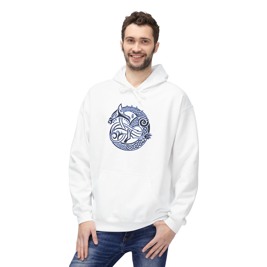 Celtic Wolf Circle Hoodie —The Wolf – A Symbol of Power, Destruction, and Loyalty