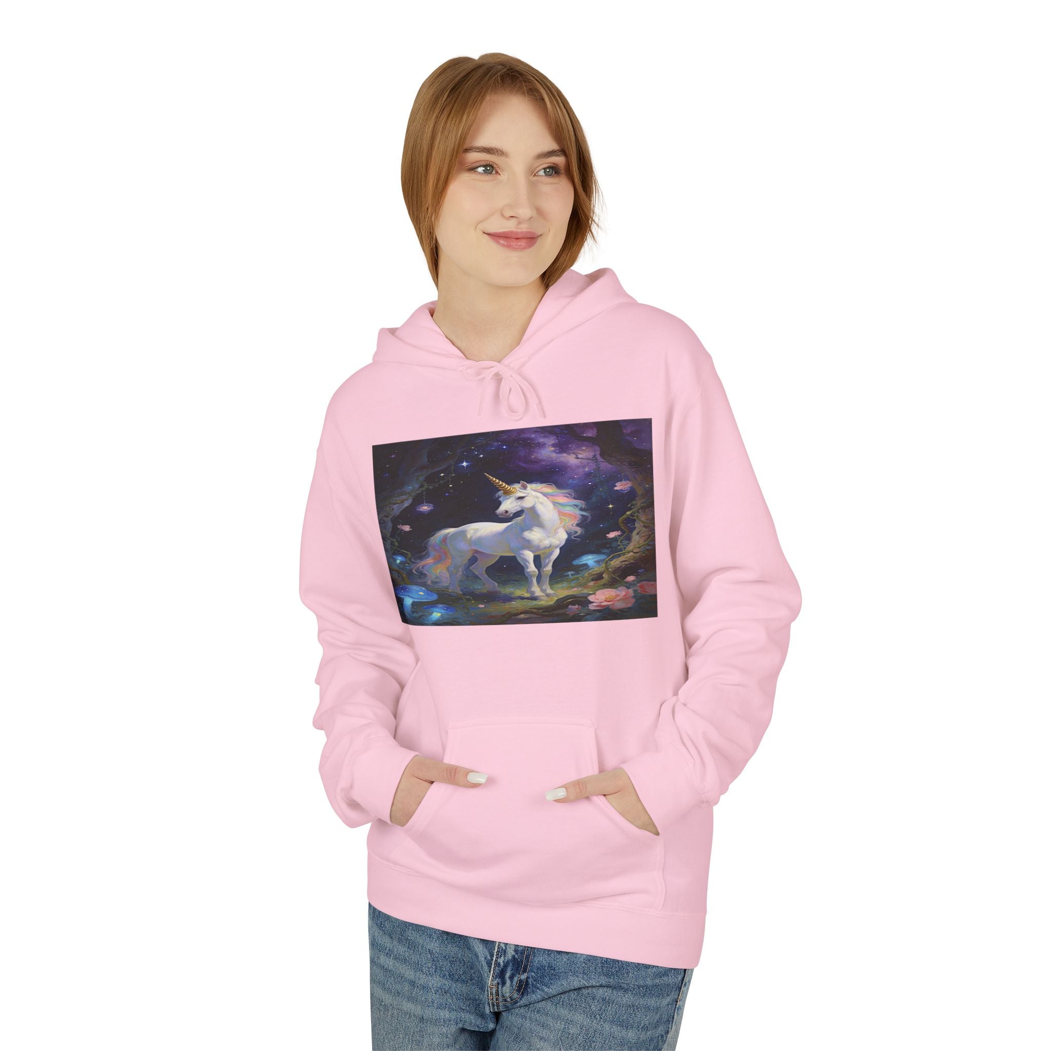 Galaxy Unicron Cotton Hoodie — Cosmic Space Cat Pullover for Cat Lovers
