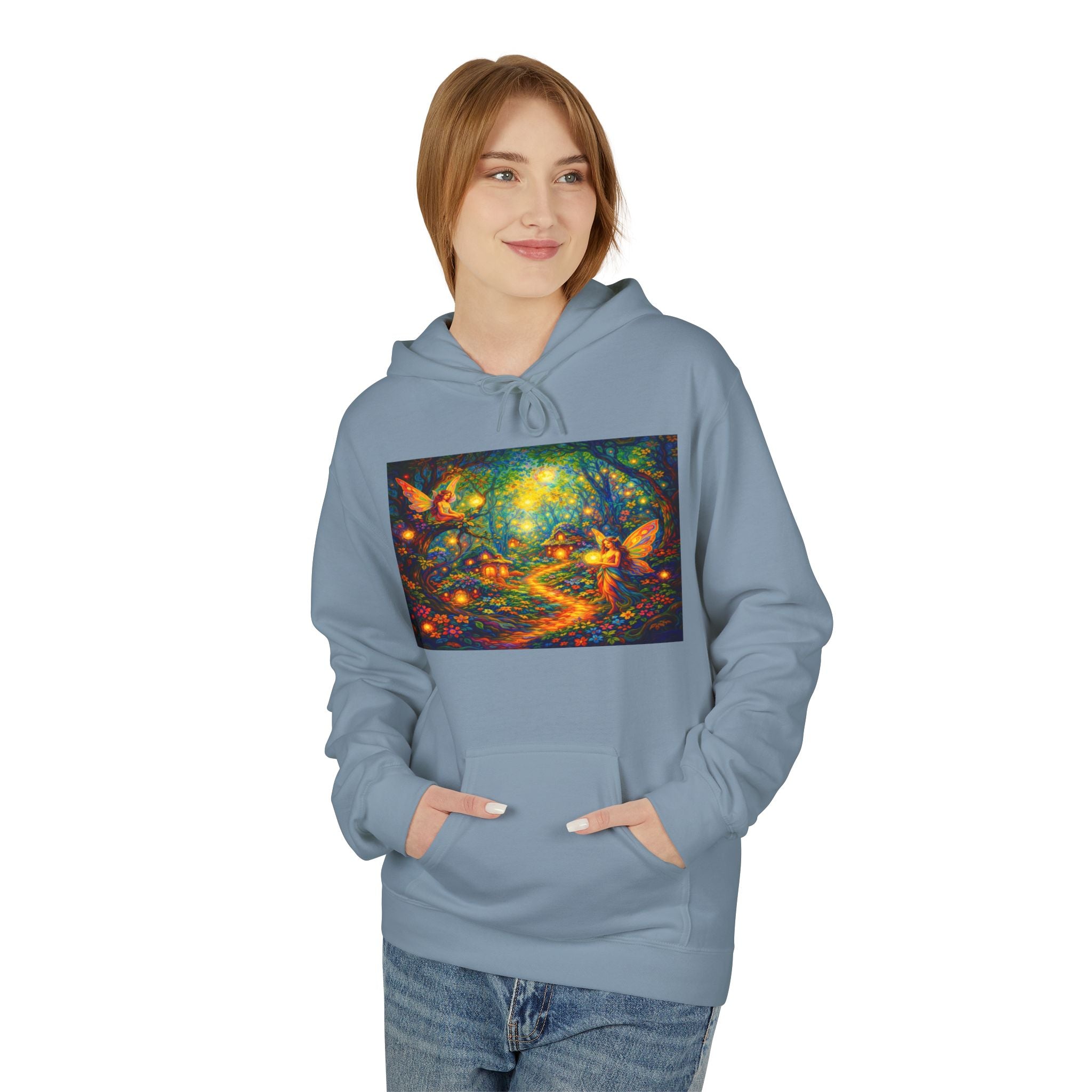 Unisex fairy ware Midweight Softstyle Fleece Hoodie