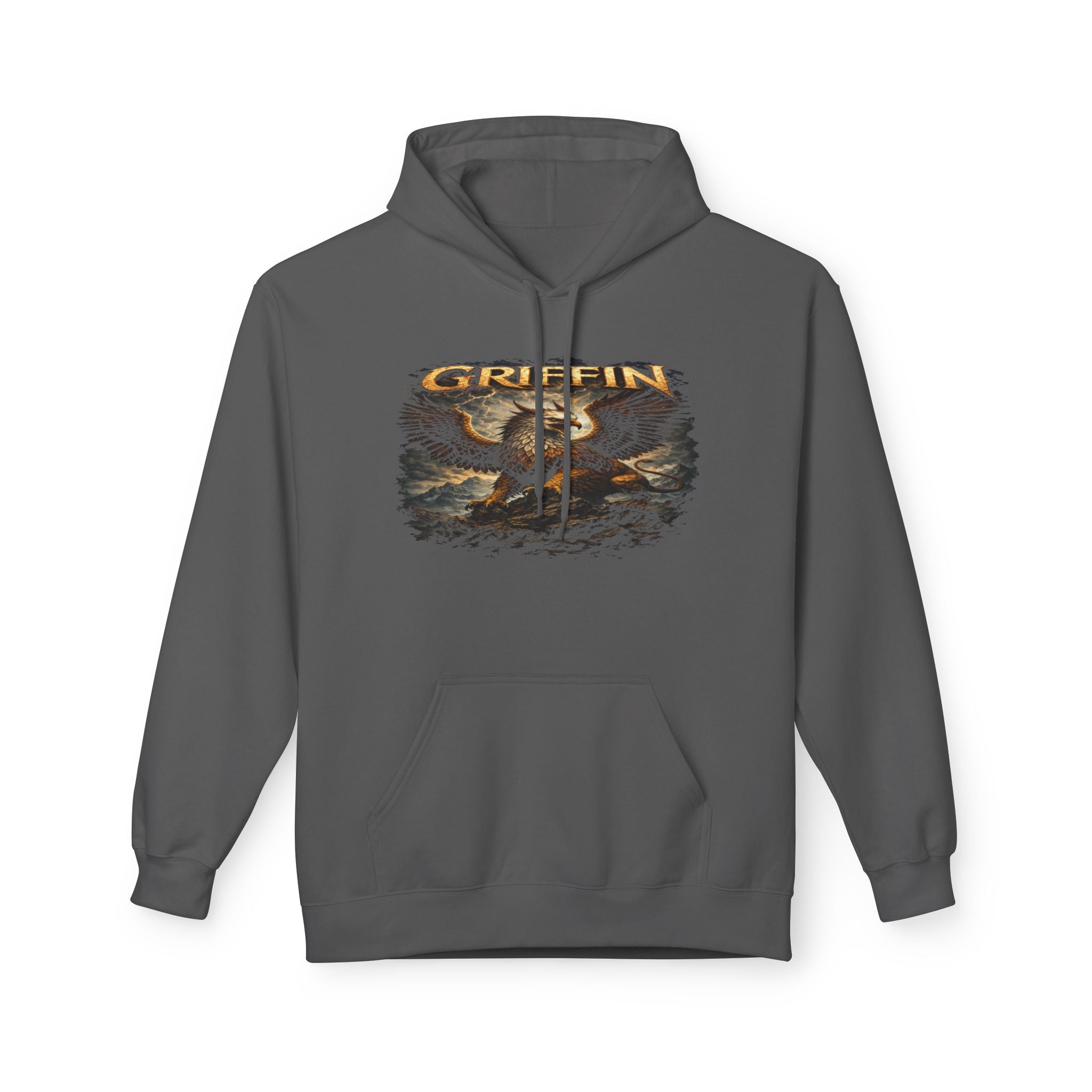 Griffin Graphic Hoodie - Mythical Eagle Design
