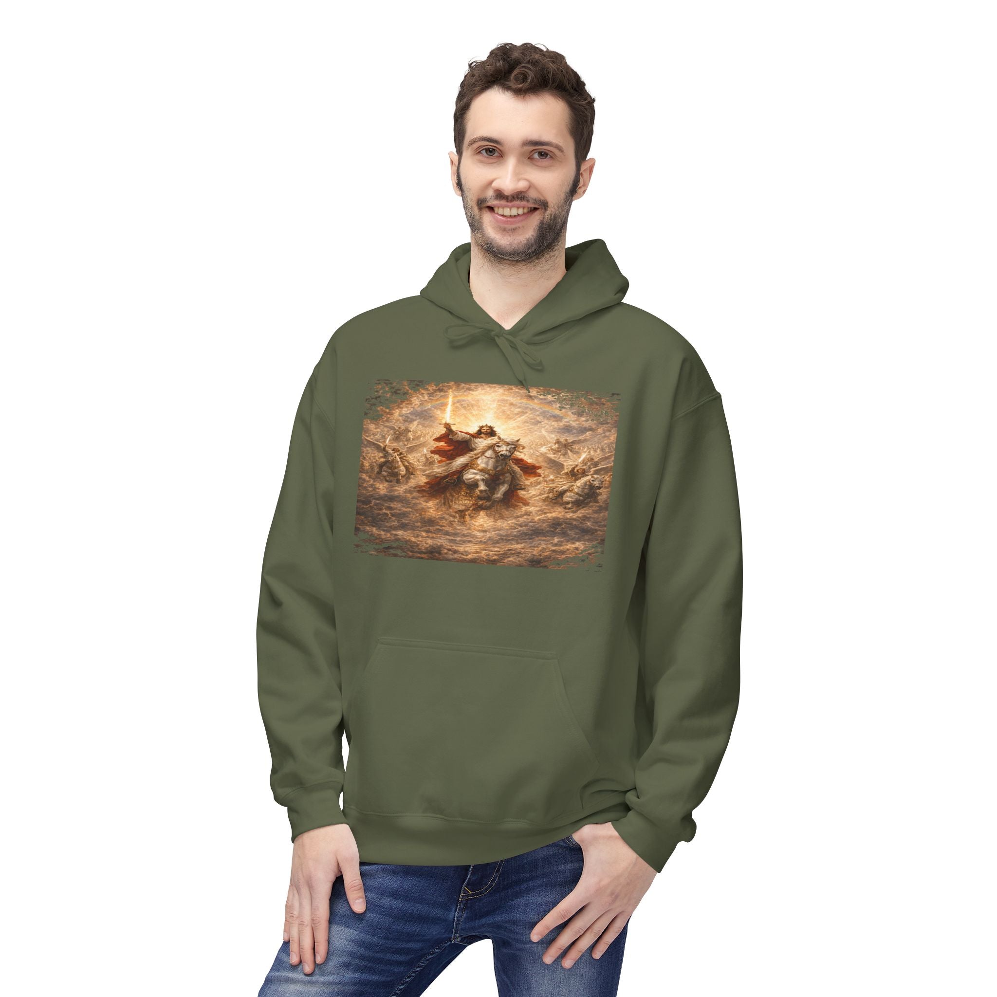 (Revelation 1:7) Jesus Christ retruns- Graphic Pullover