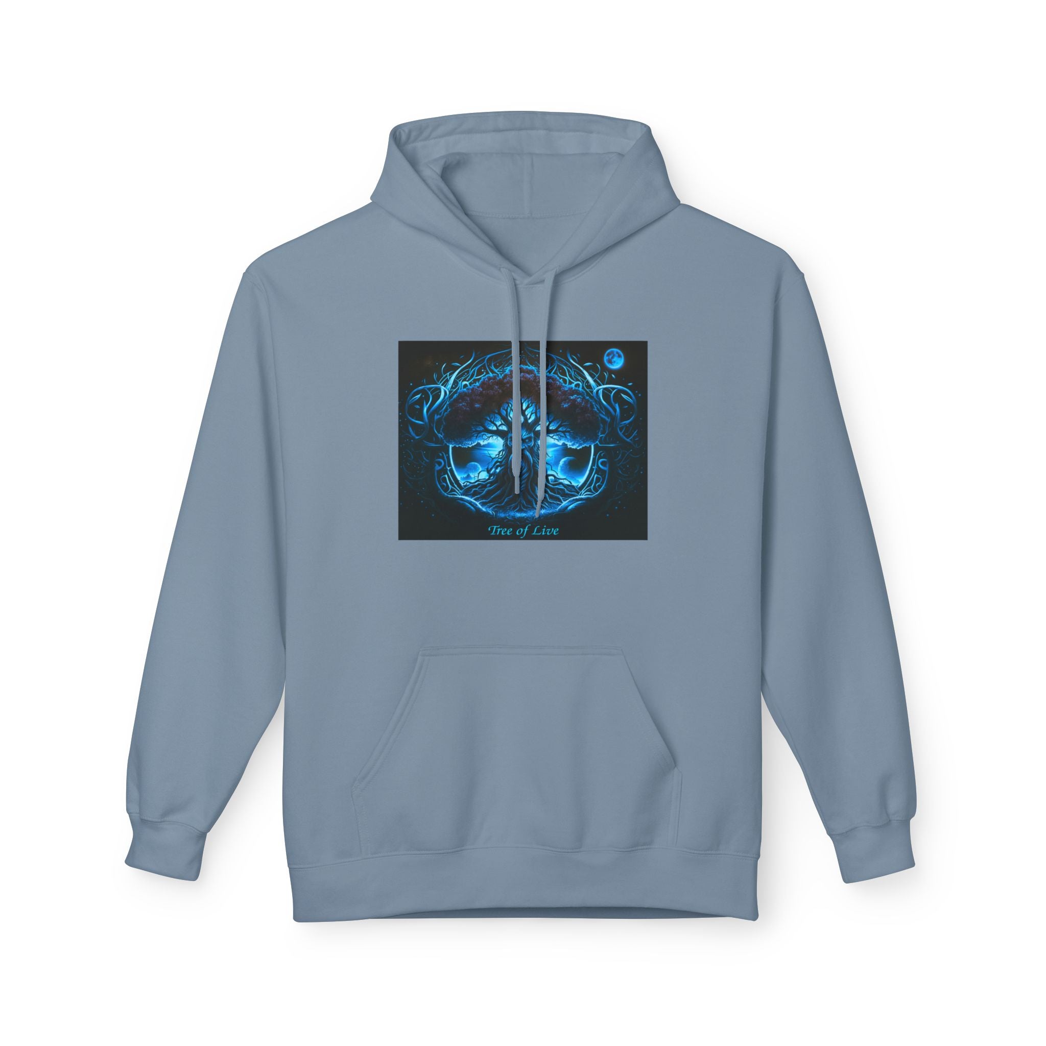 Yggdrasil, the Tree of Life,Hoodie — Ocean Zodiac Cancer Design
