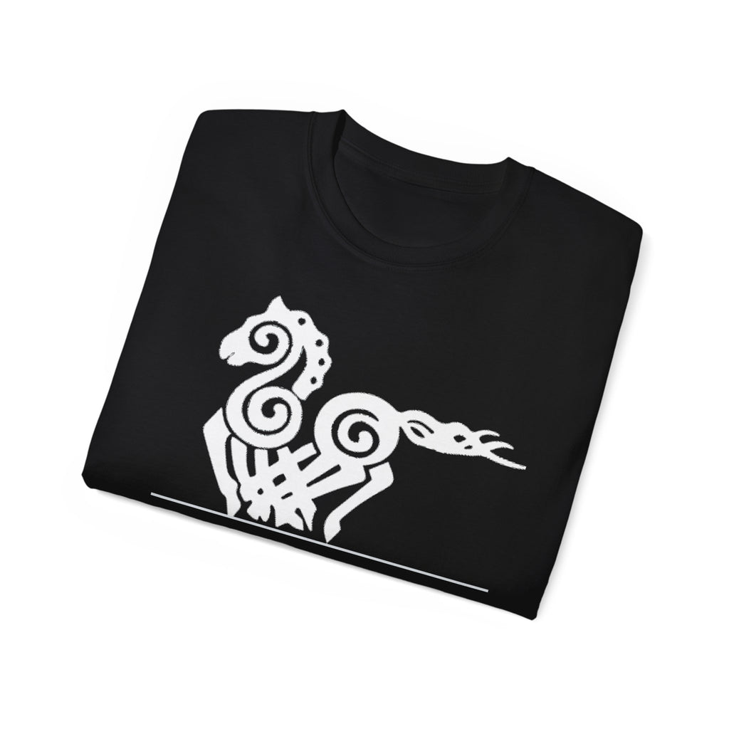 Sleipnir – Odin’s Eight-Legged Horse — Norse CottonT-Shirt