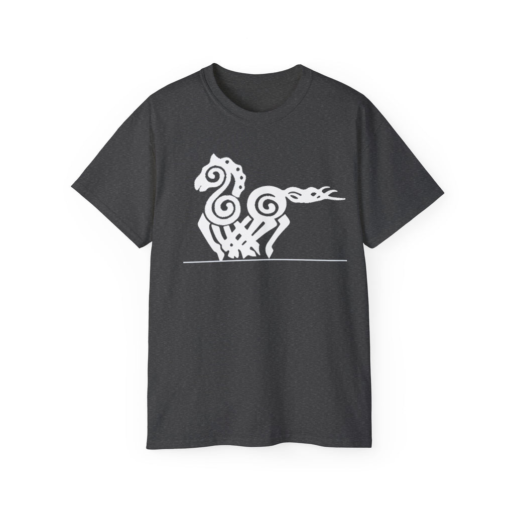 Sleipnir – Odin’s Eight-Legged Horse — Norse CottonT-Shirt