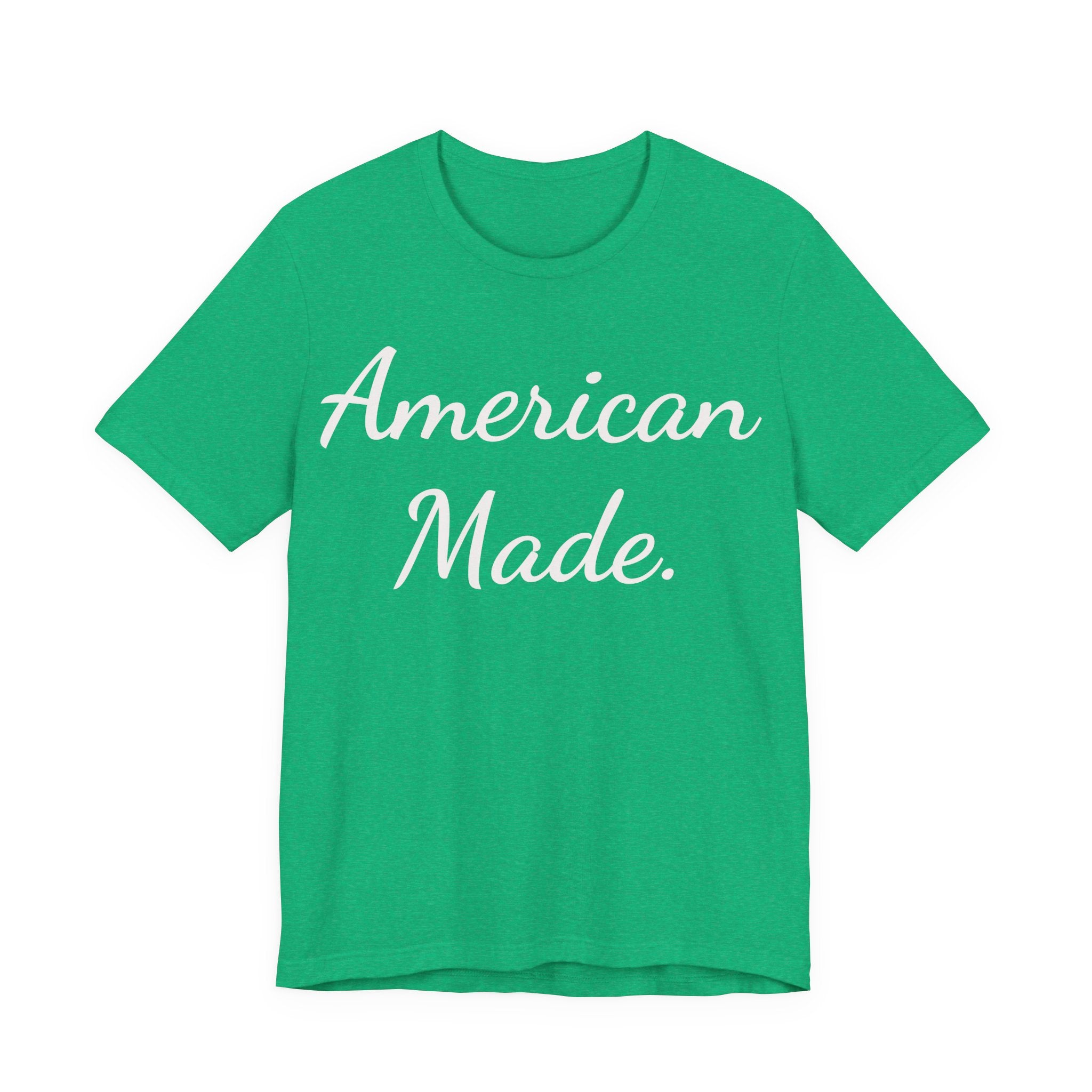 American Made T-Shirt — Patriotic Script Tee