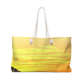 Sunflower Sunset Weekender Bag — Floral Travel Tote for Beach, Weekend Getaways