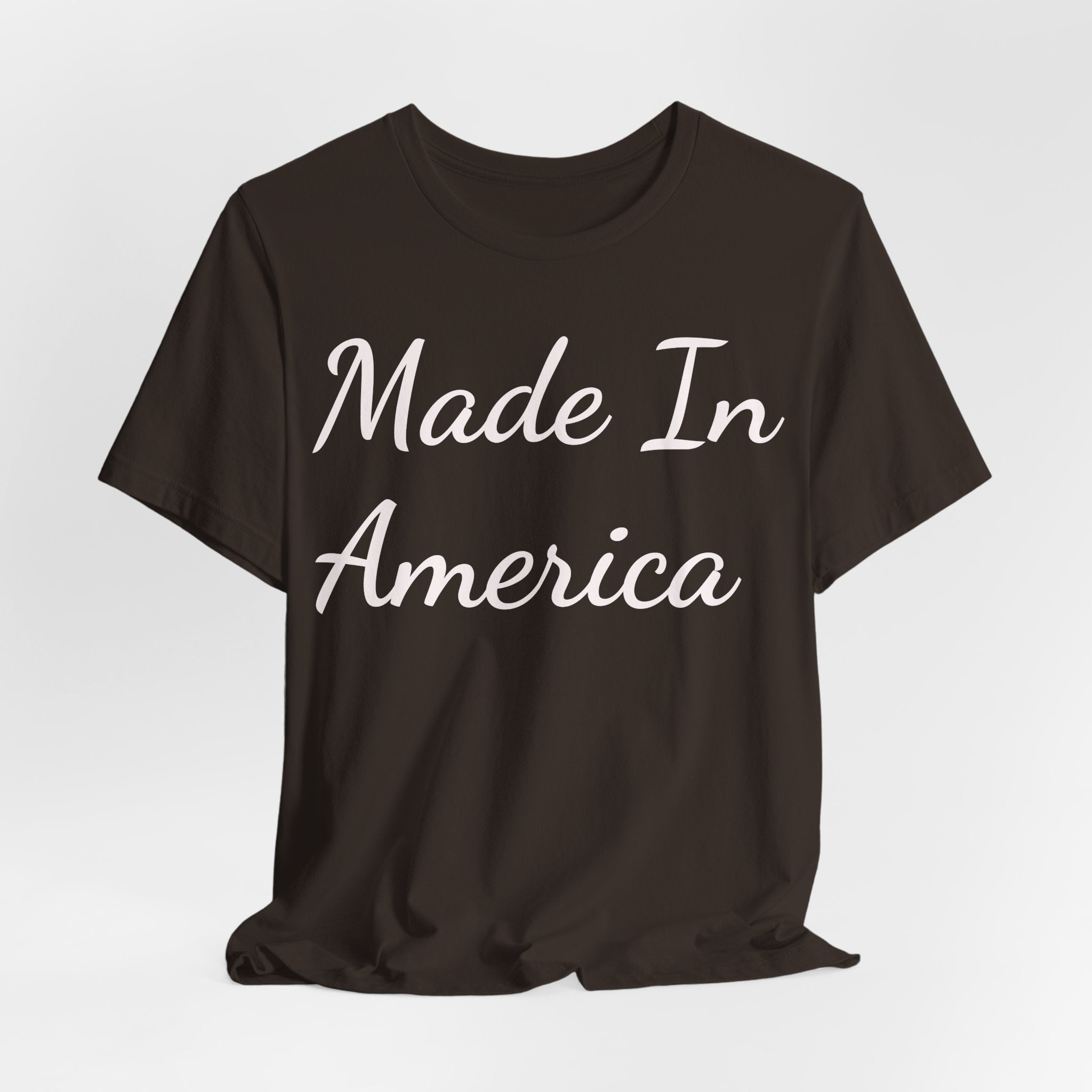 Made In America Tee — Patriotic Short Sleeve T-Shirt
