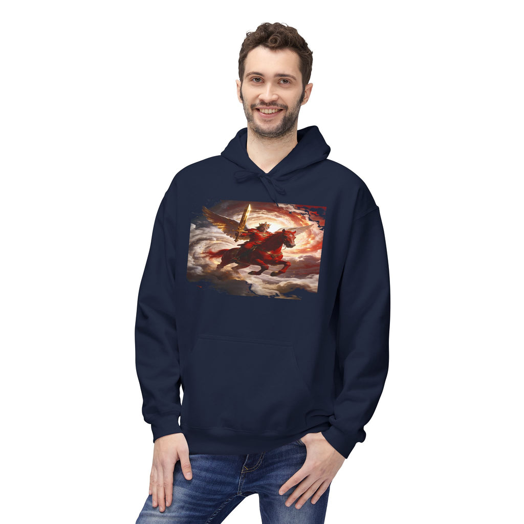 Apocalypse Revelation (6:1–8)-Another Horse came out, a fiery red one. Its rider was given power - Pullover