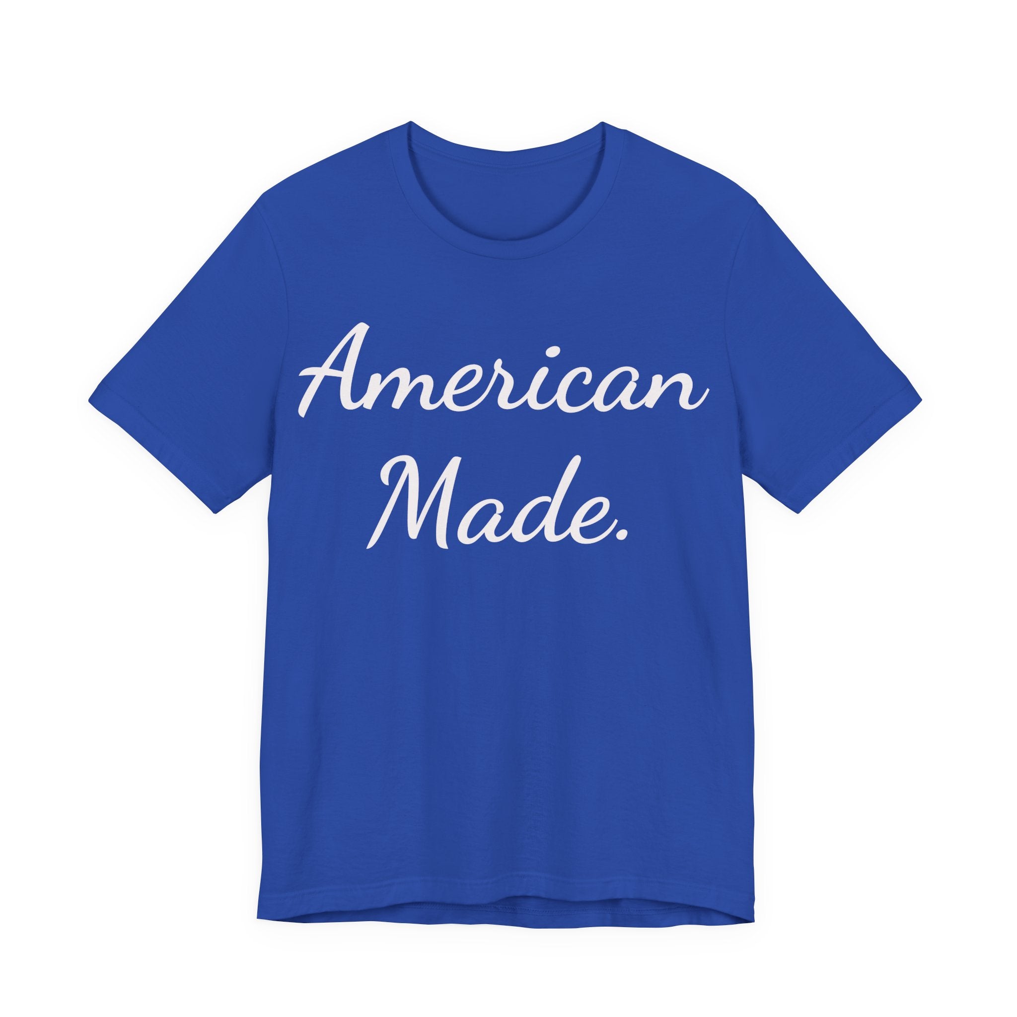 American Made T-Shirt — Patriotic Script Tee