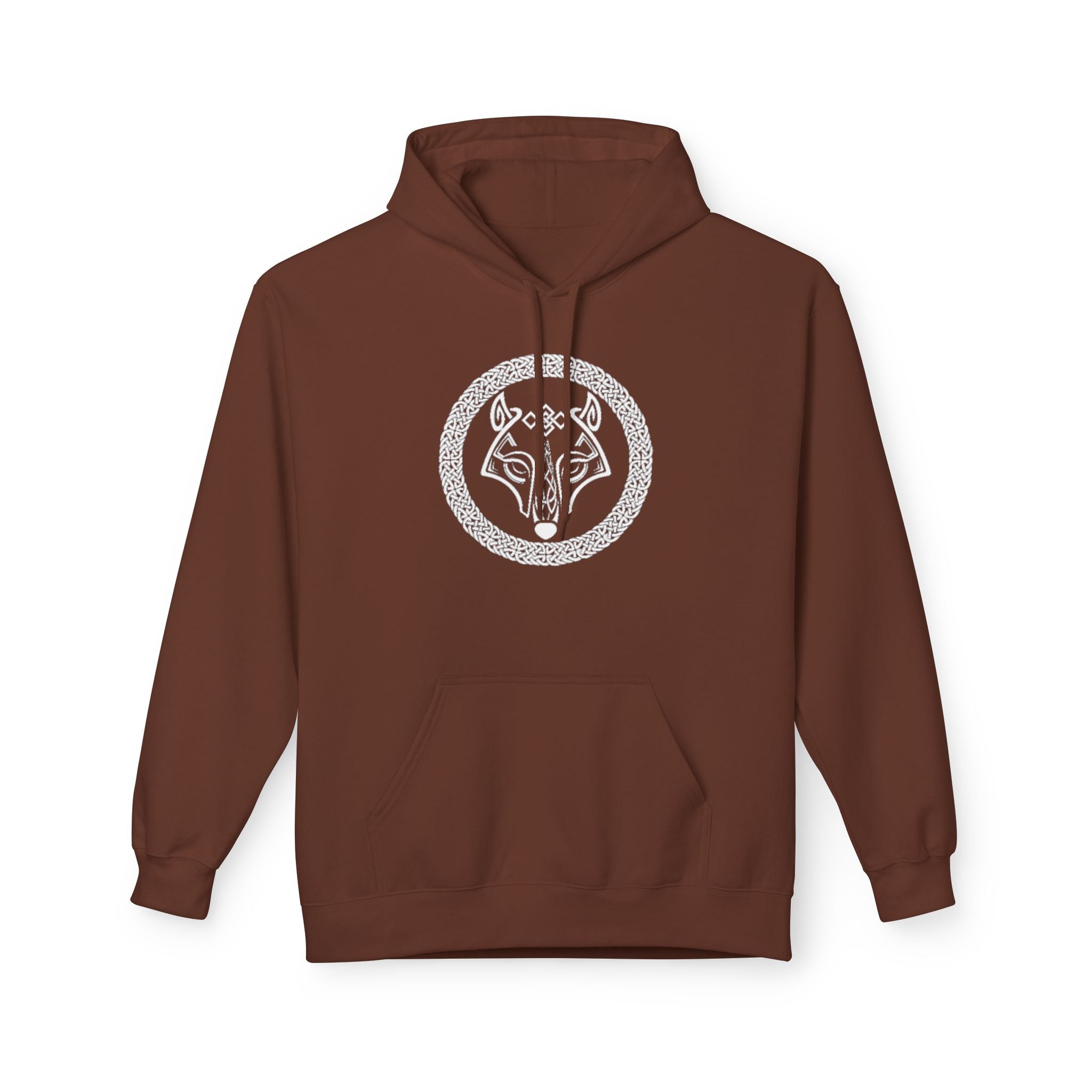 Wolf Knot Celtic Hoodie — Norse Viking Tribal -The Wolf – A Symbol of Power, Destruction, and Loyalty