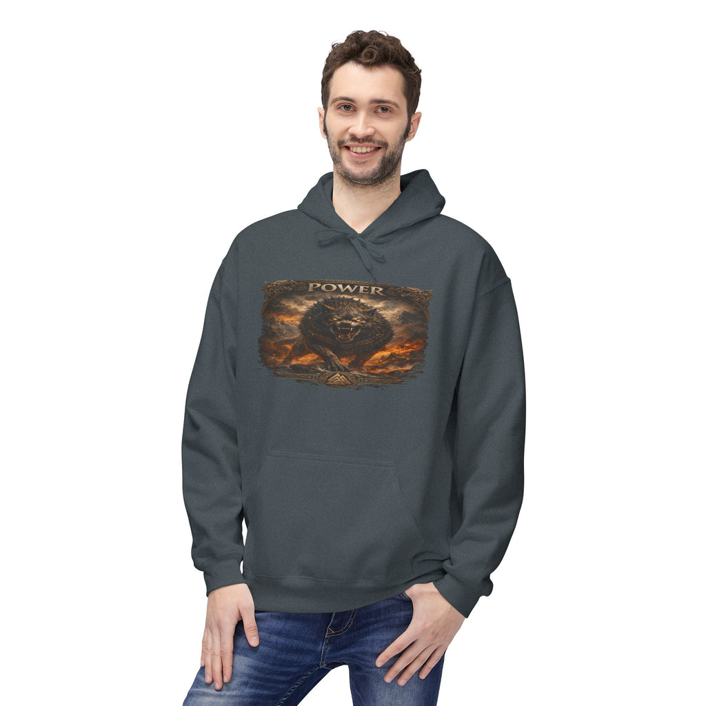 Fenrir is undoubtedly the strongest and most powerful wolf of all -Hoodie – Adventure Outdoors Pullover