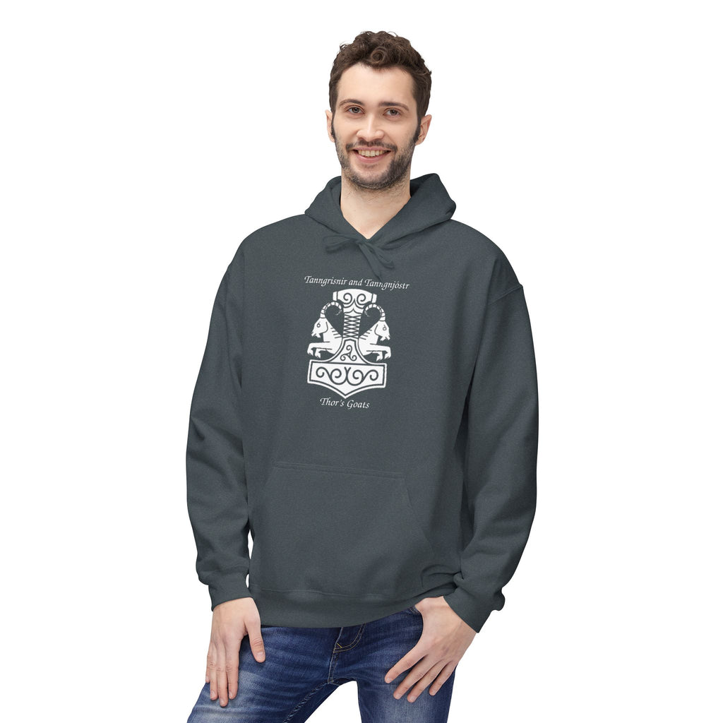 Tanngrisnir and Tanngnjóstr Thors Goats- Hoodie