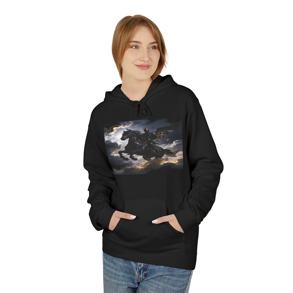 Apocalypse  Revelation (6:1–8)  A black horse! Its rider was holding a pair of scales in his hand. - Graphic Pullover