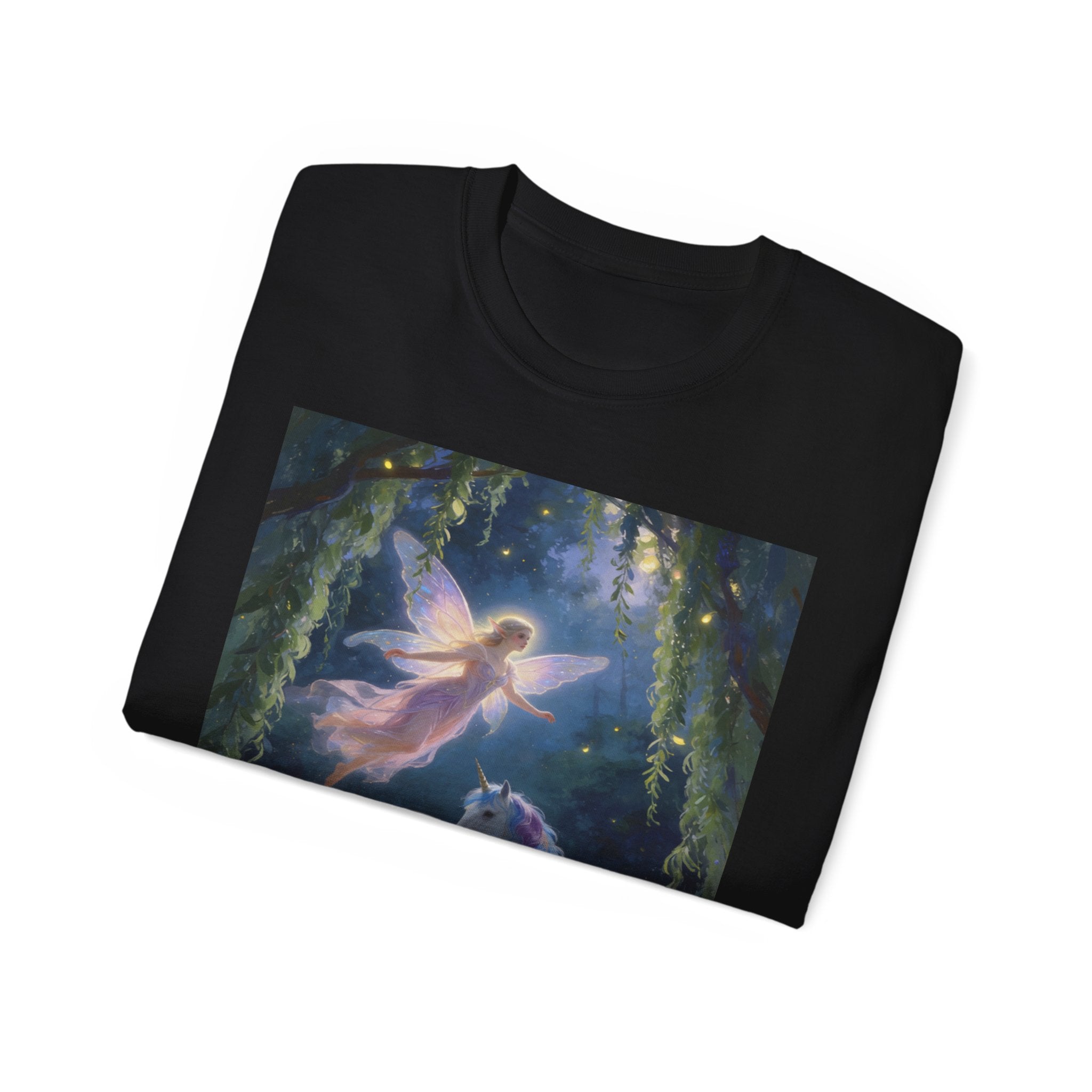 Fairy and Unicorn Cotton Tee