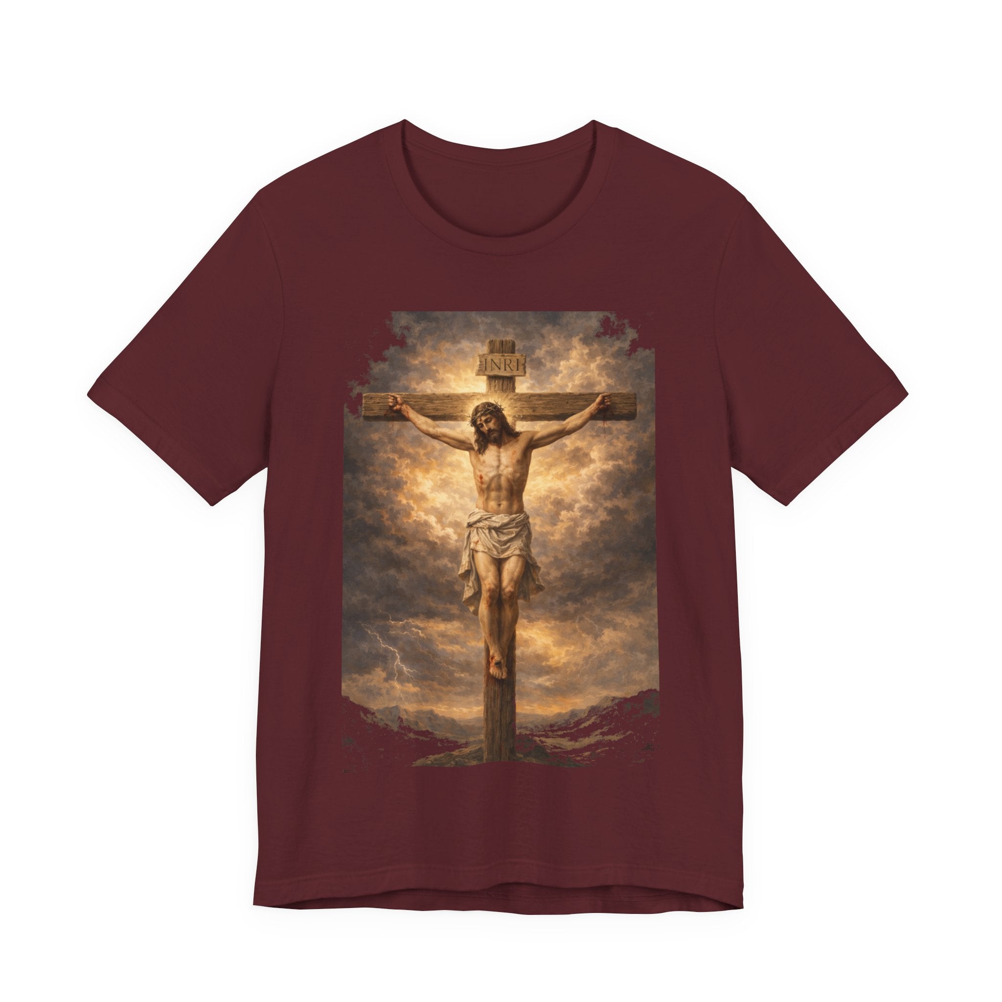 Crucifixion Jesus T‑Shirt — Religious Christian Graphic Tee for Easter & Faith