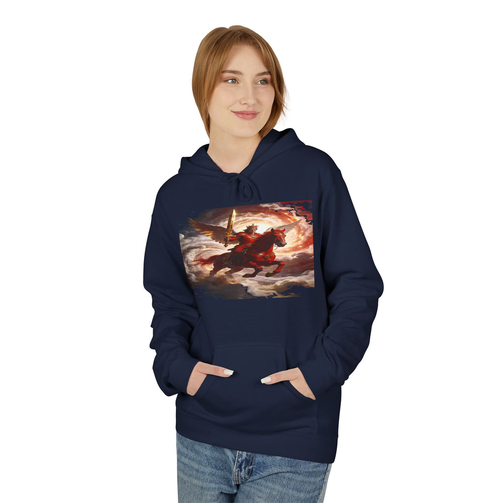 Apocalypse Revelation (6:1–8)-Another Horse came out, a fiery red one. Its rider was given power - Pullover