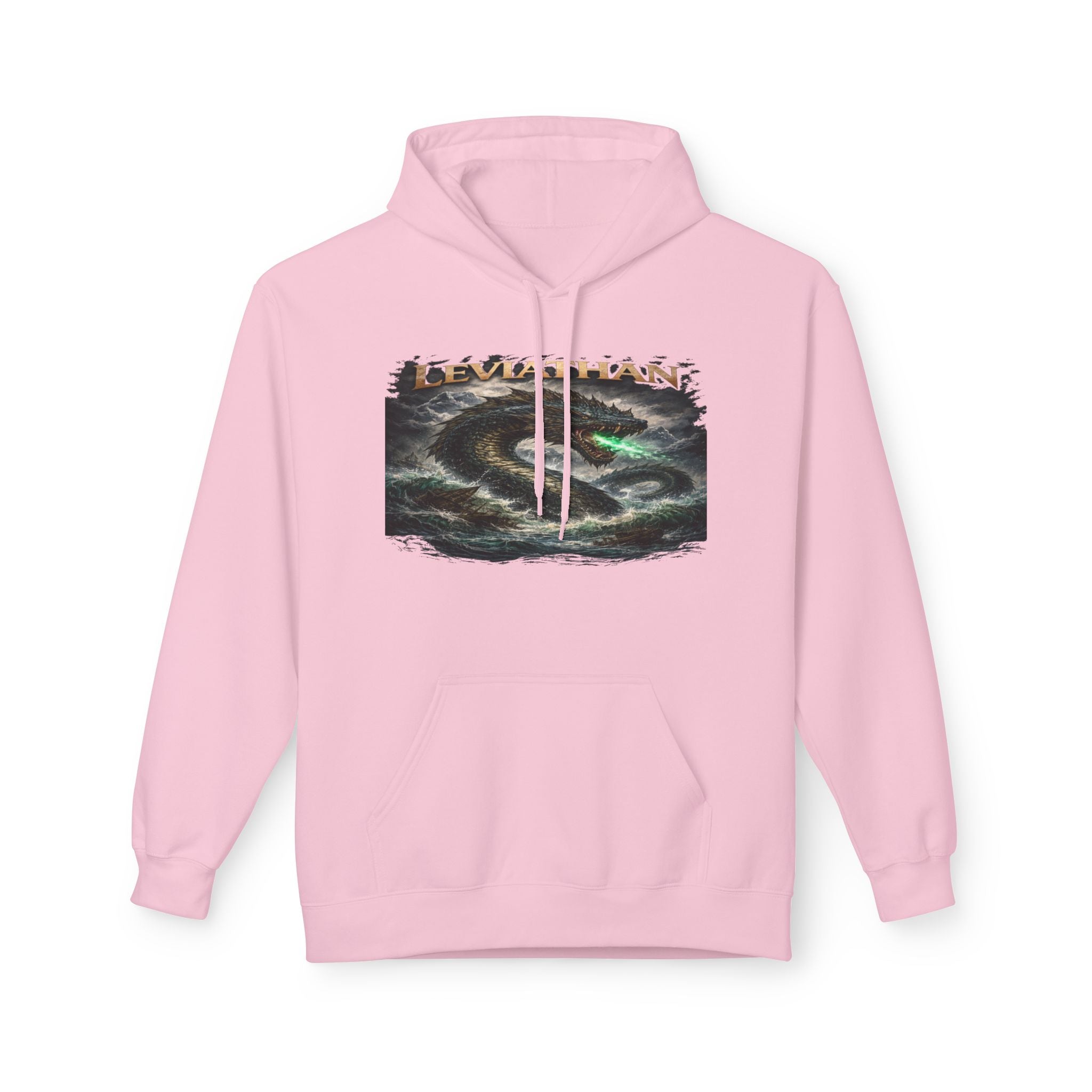 Leviarhan Hoodie — Coastal Wave Graphic Pullover