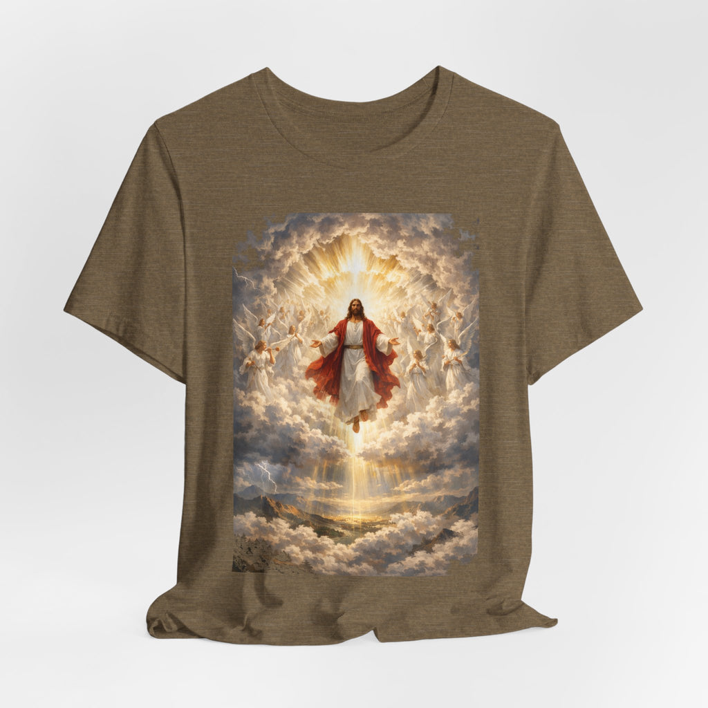 Jesus Ascension T-Shirt — Redeemer in Glory Christian Tee