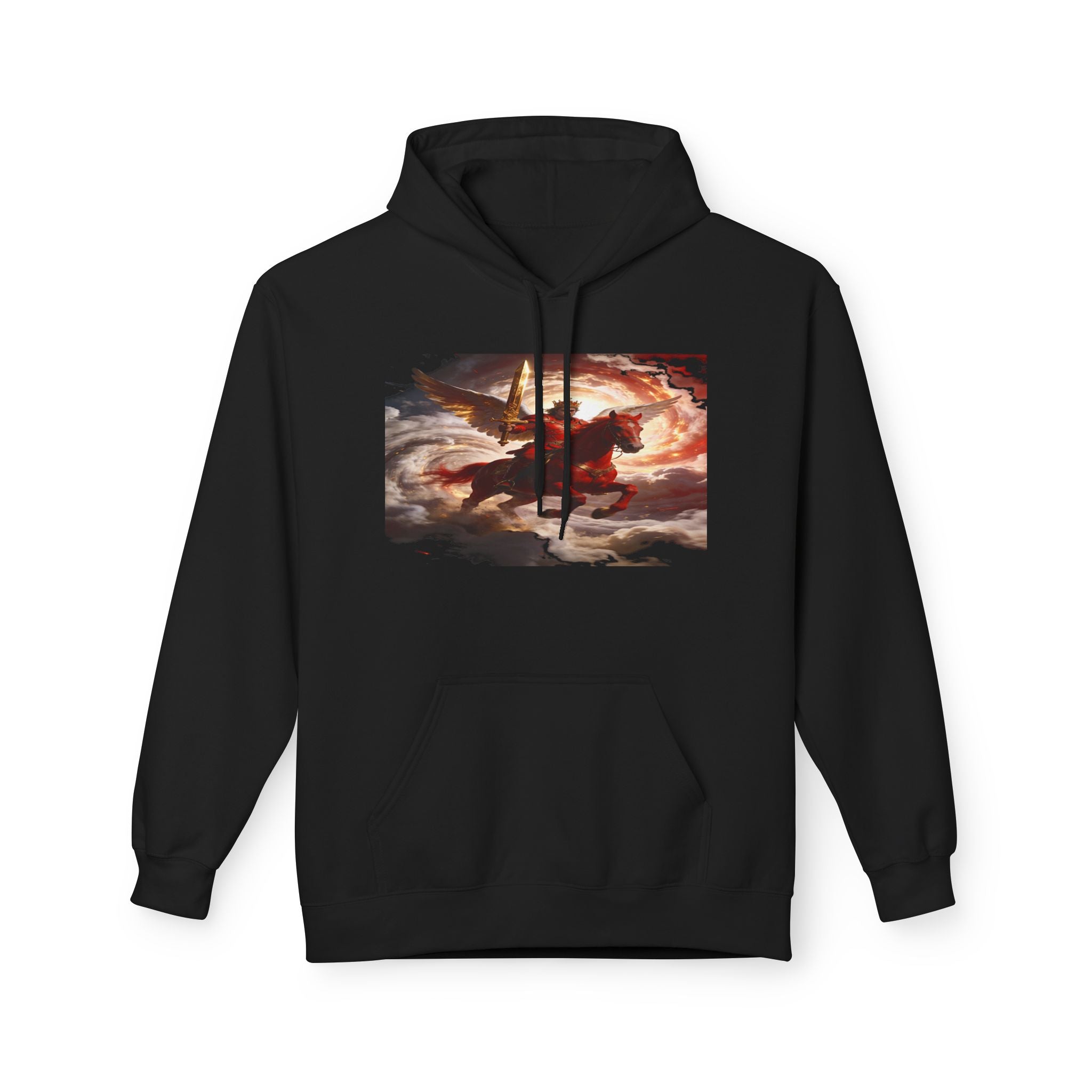 Apocalypse Revelation (6:1–8)-Another Horse came out, a fiery red one. Its rider was given power - Pullover