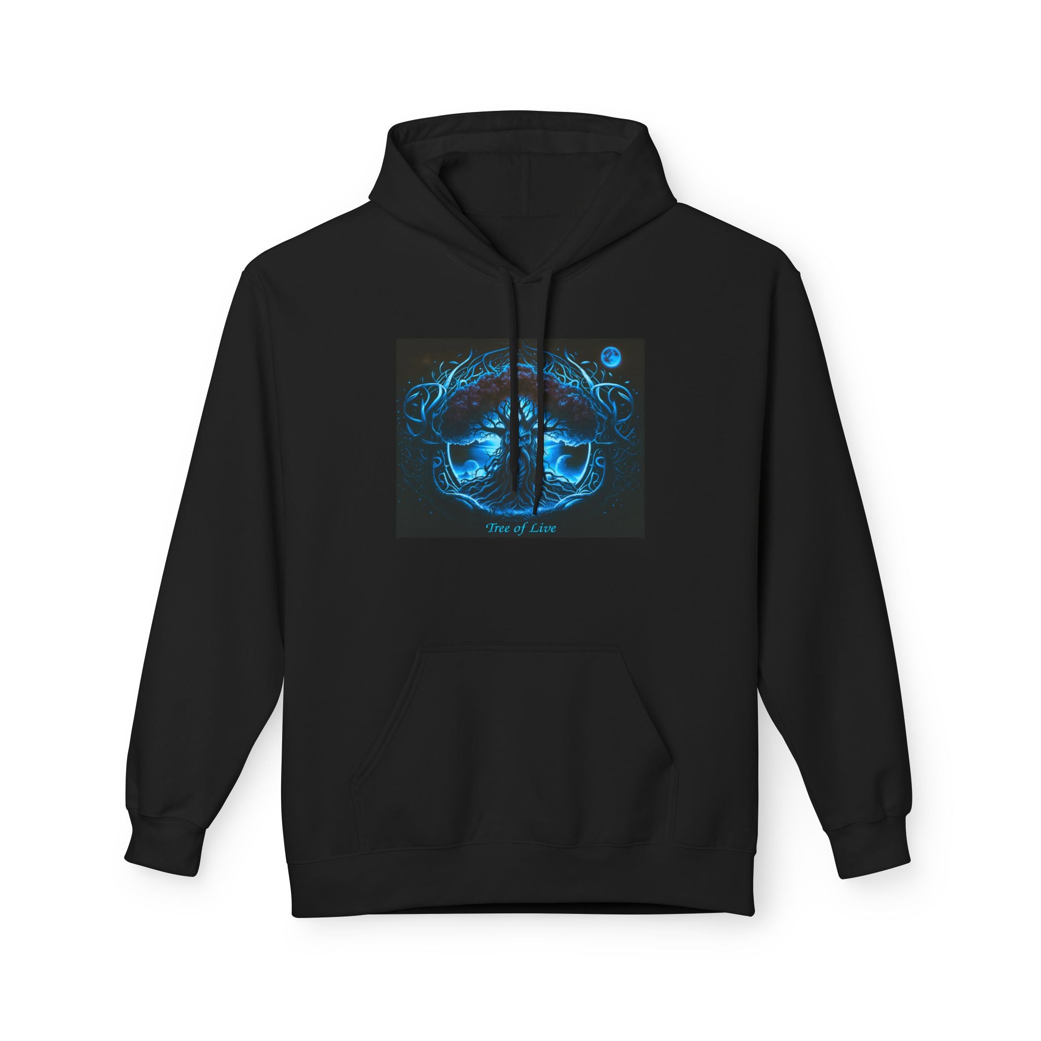 Yggdrasil, the Tree of Life,Hoodie — Ocean Zodiac Cancer Design