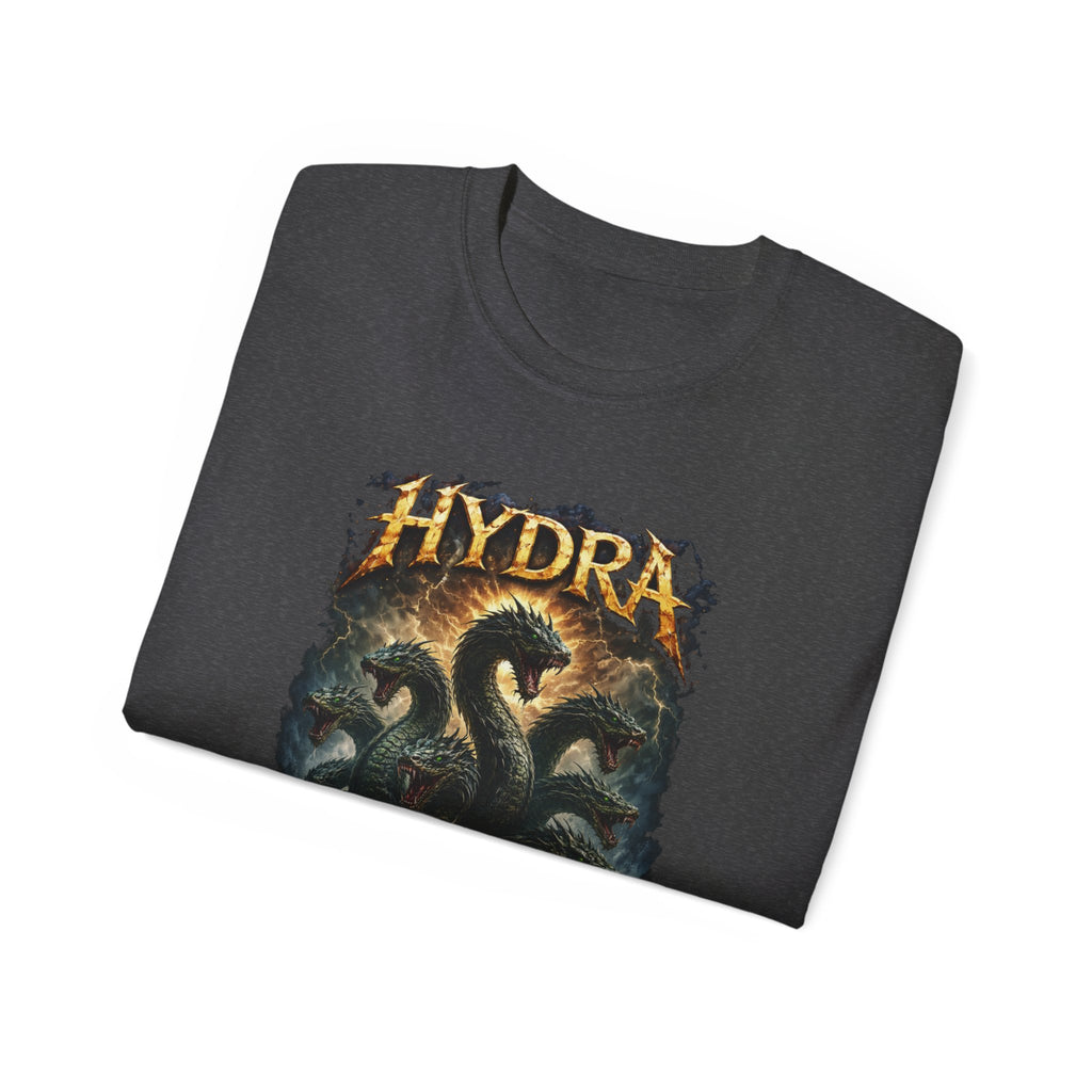 Hydra Sea Monster Cotton T‑Shirt — Mythical Kraken Graphic Tee