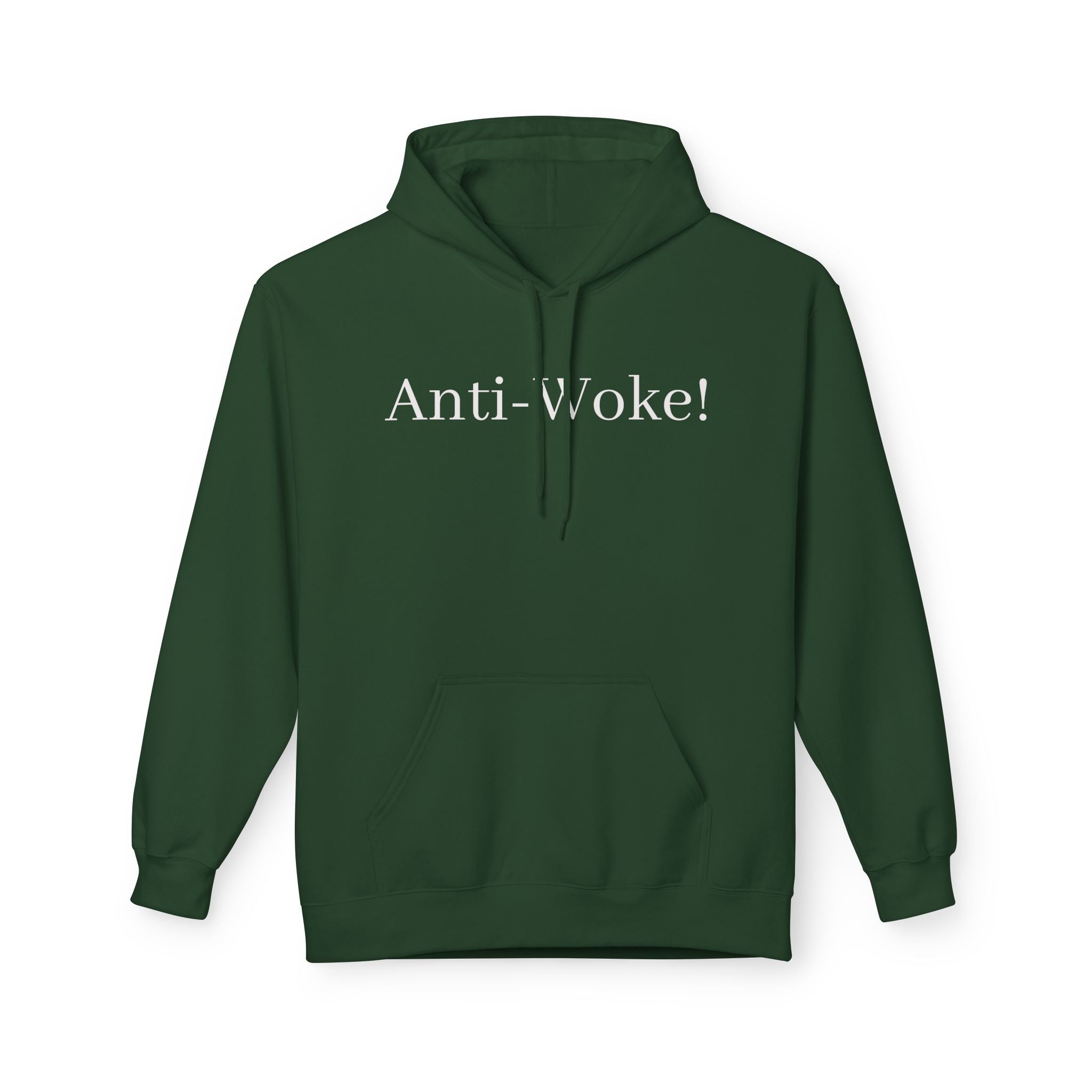Anti-Woke Softstyle Fleece Hoodie