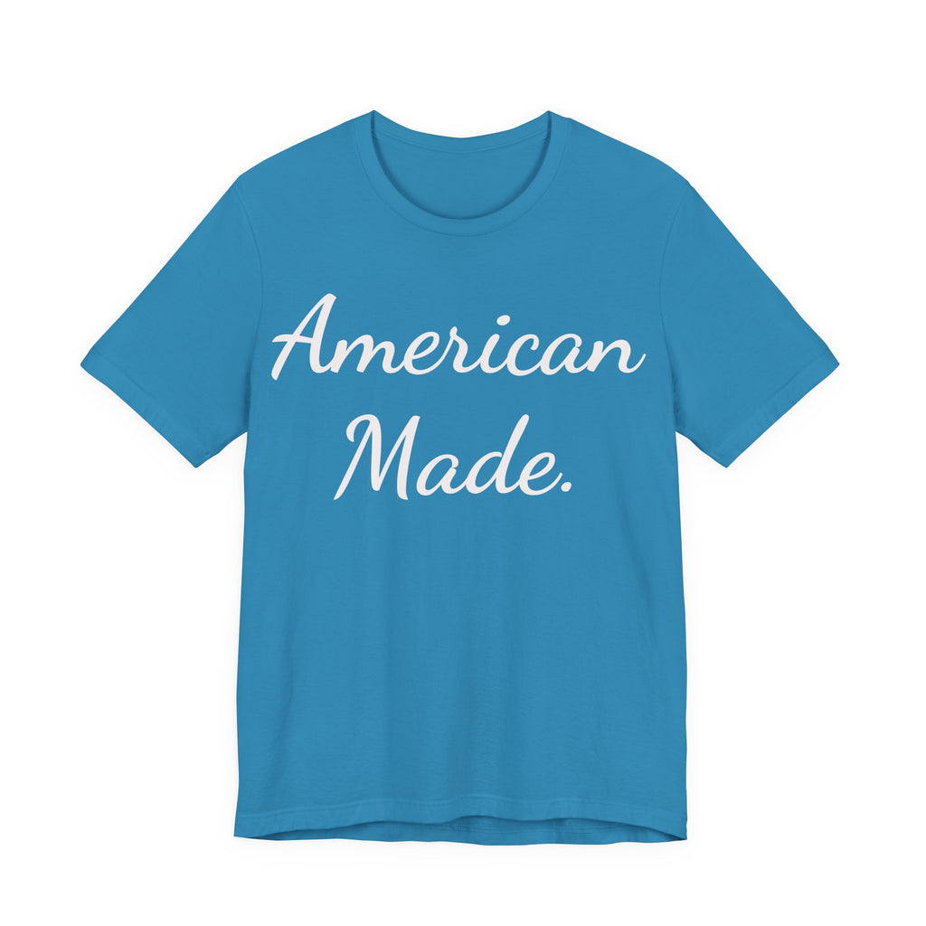 American Made T-Shirt — Patriotic Script Tee
