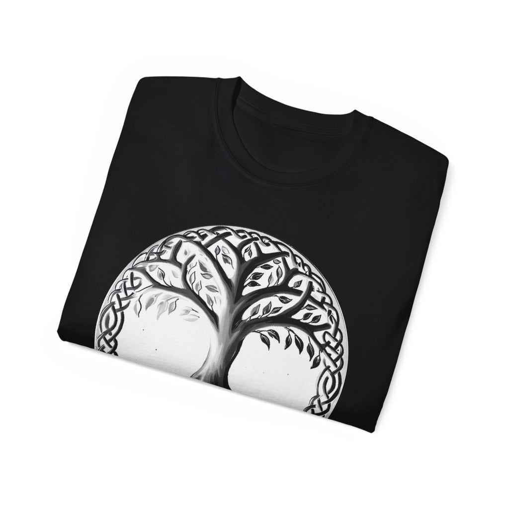 Yggdrasil – The Tree of Life CottonT-Shirt — Celtic Roots Graphic Tee