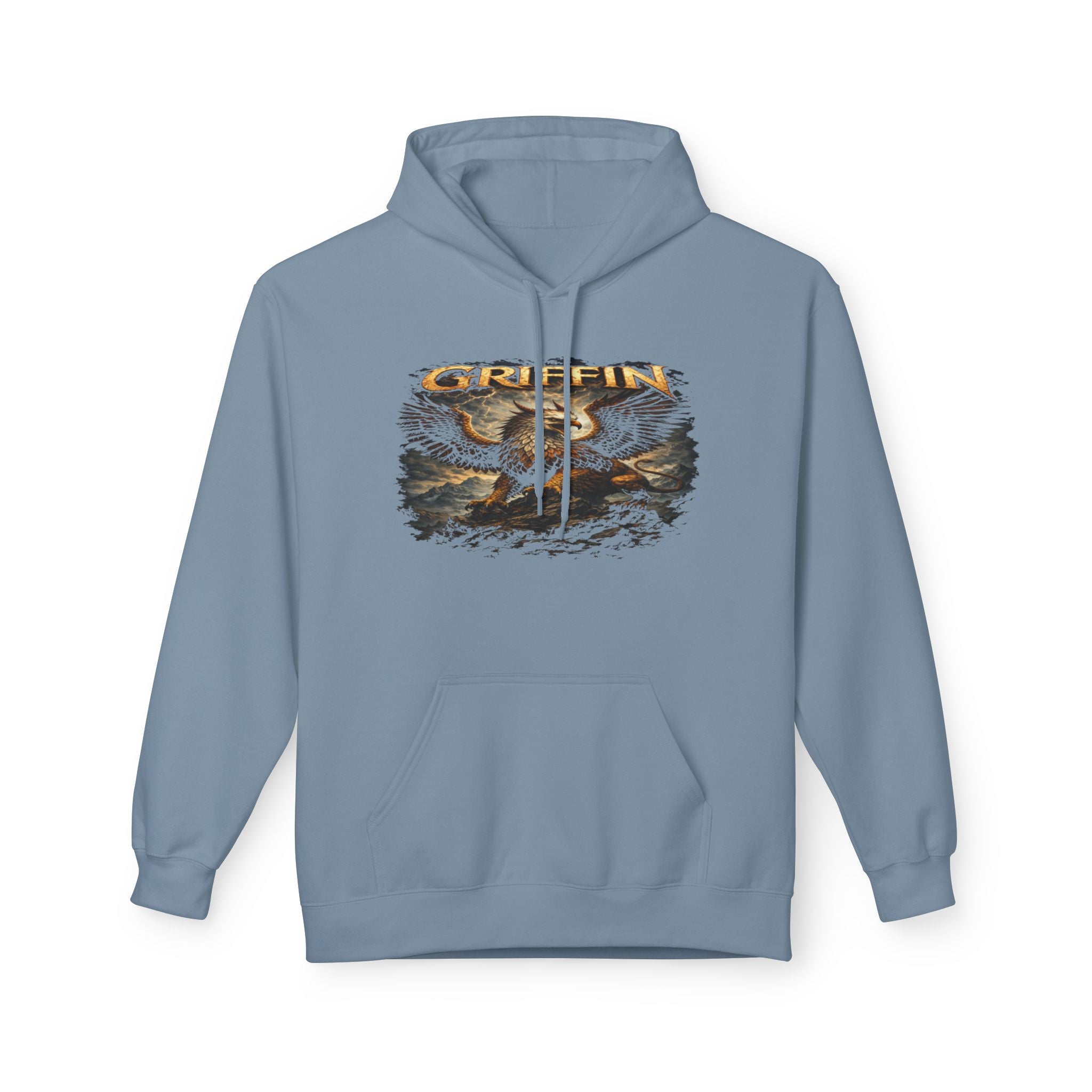 Griffin Graphic Hoodie - Mythical Eagle Design
