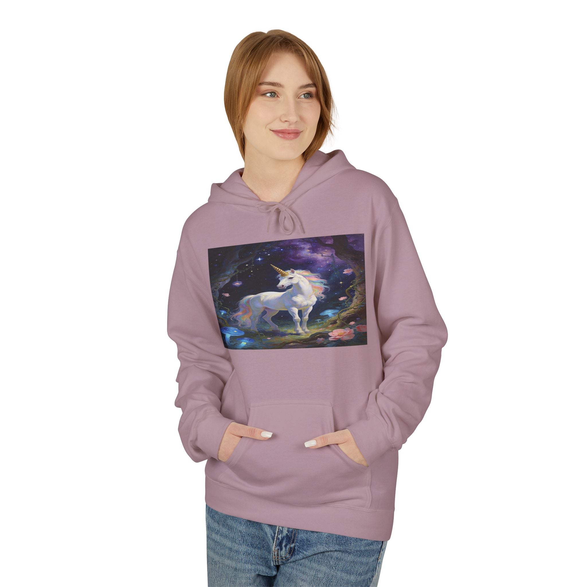 Galaxy Unicron Cotton Hoodie — Cosmic Space Cat Pullover for Cat Lovers