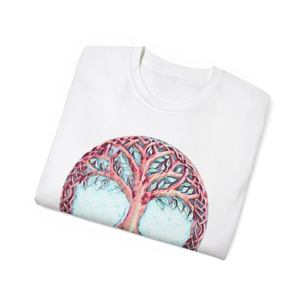 Yggdrasil – The Tree of Life Cotton T-Shirt — Celtic Roots Nature Graphic Tee