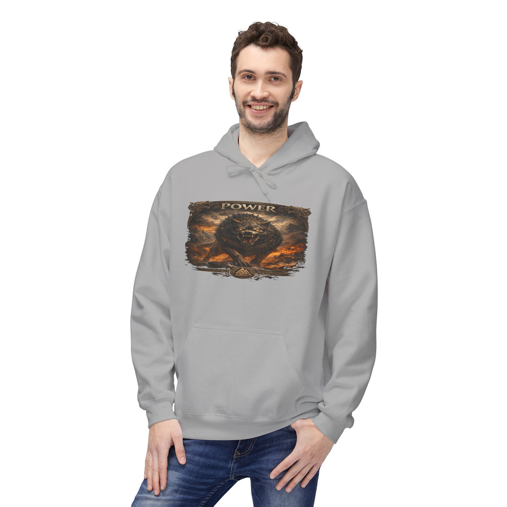 Fenrir is undoubtedly the strongest and most powerful wolf of all -Hoodie – Adventure Outdoors Pullover