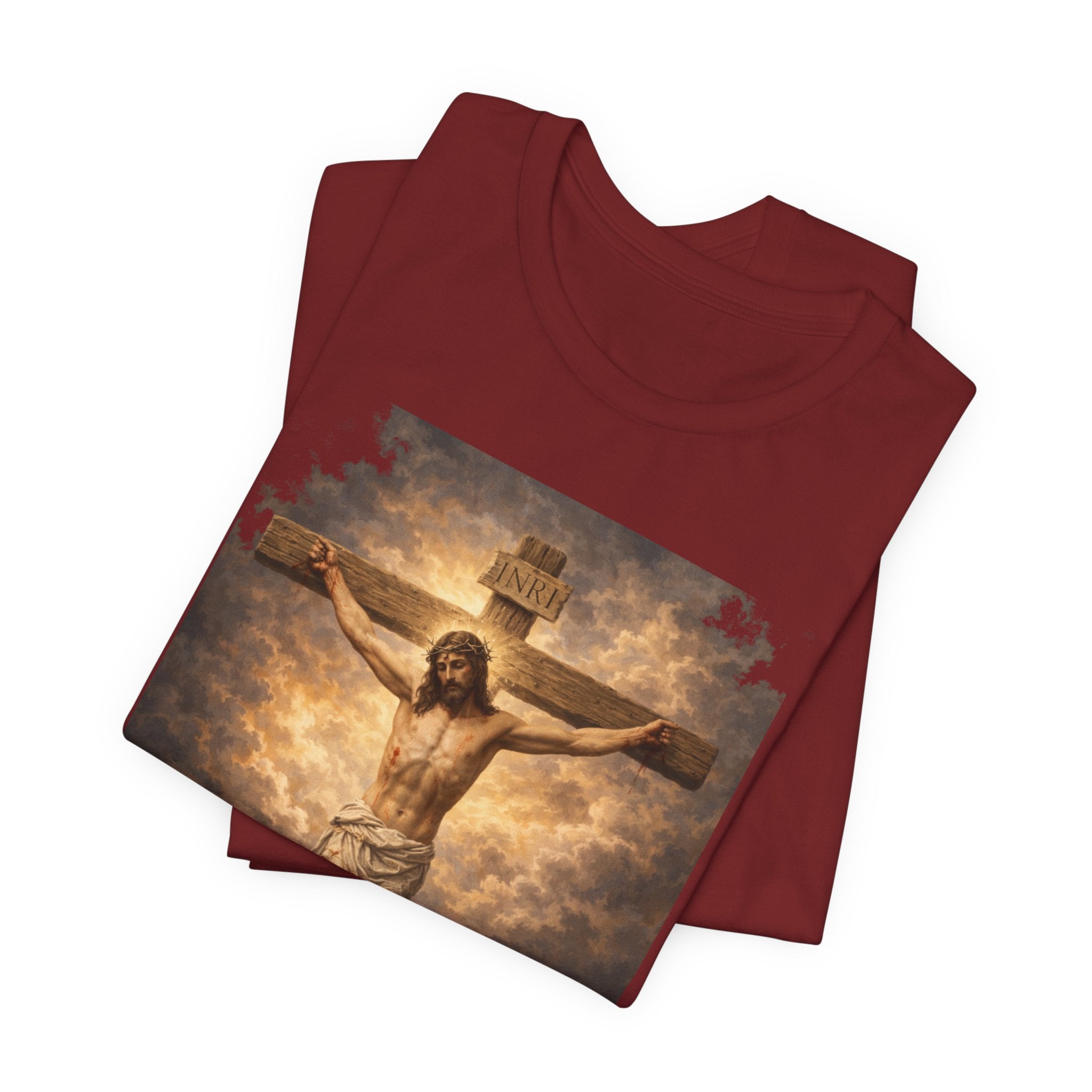 Crucifixion Jesus T‑Shirt — Religious Christian Graphic Tee for Easter & Faith