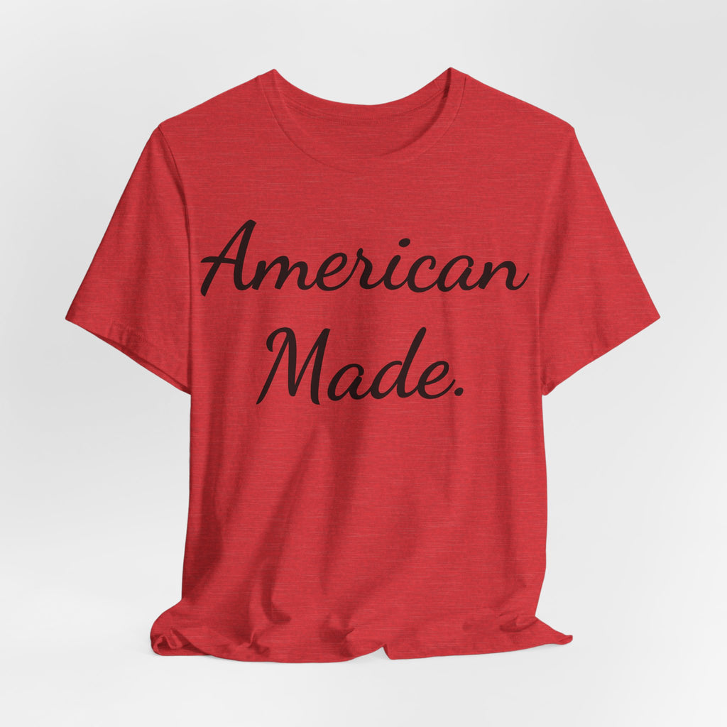 American Made T‑Shirt - Patriotic Script Tee