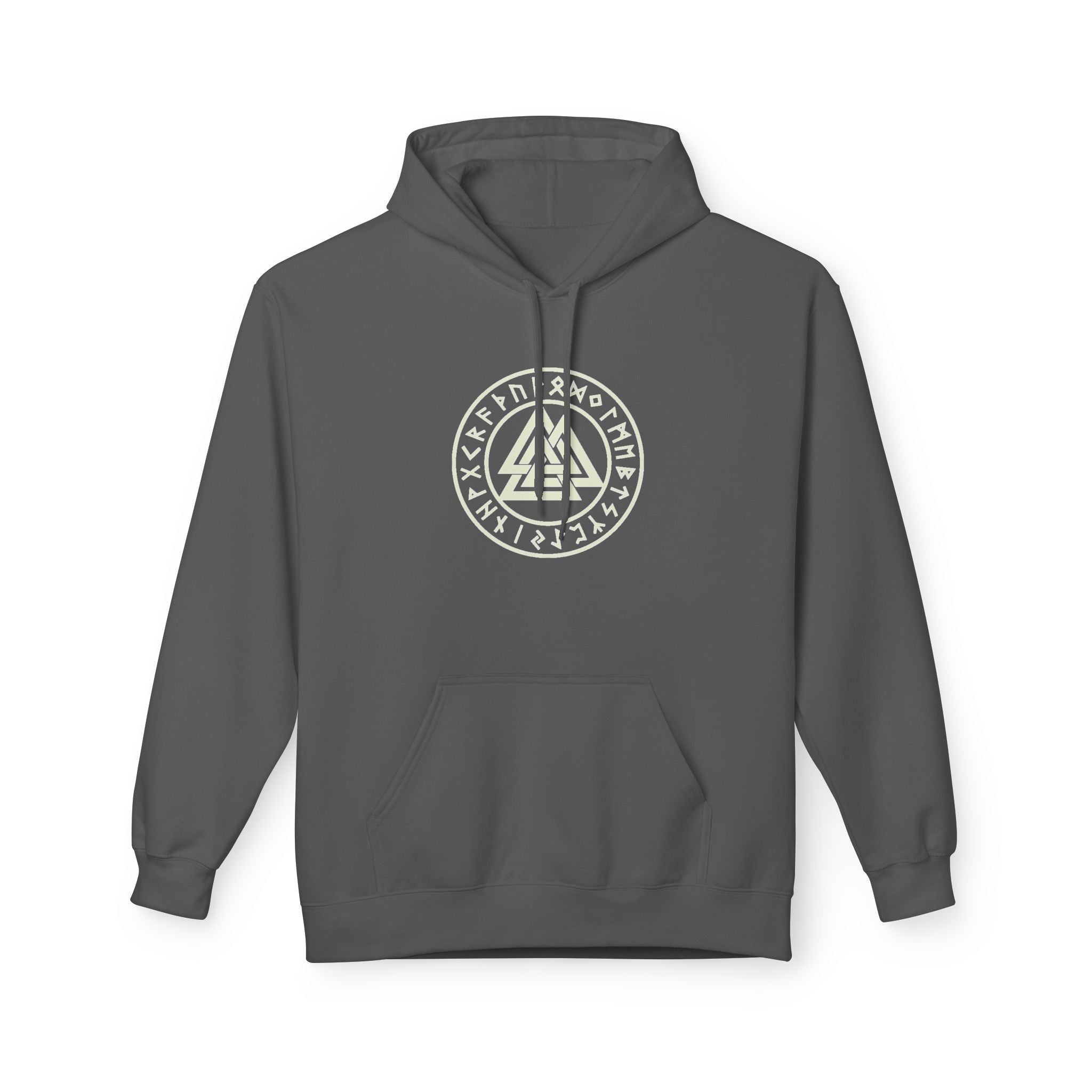 Viking  Rune Hoodie — Valknut Rune  — Norse Viking Symbol for the slain warrior