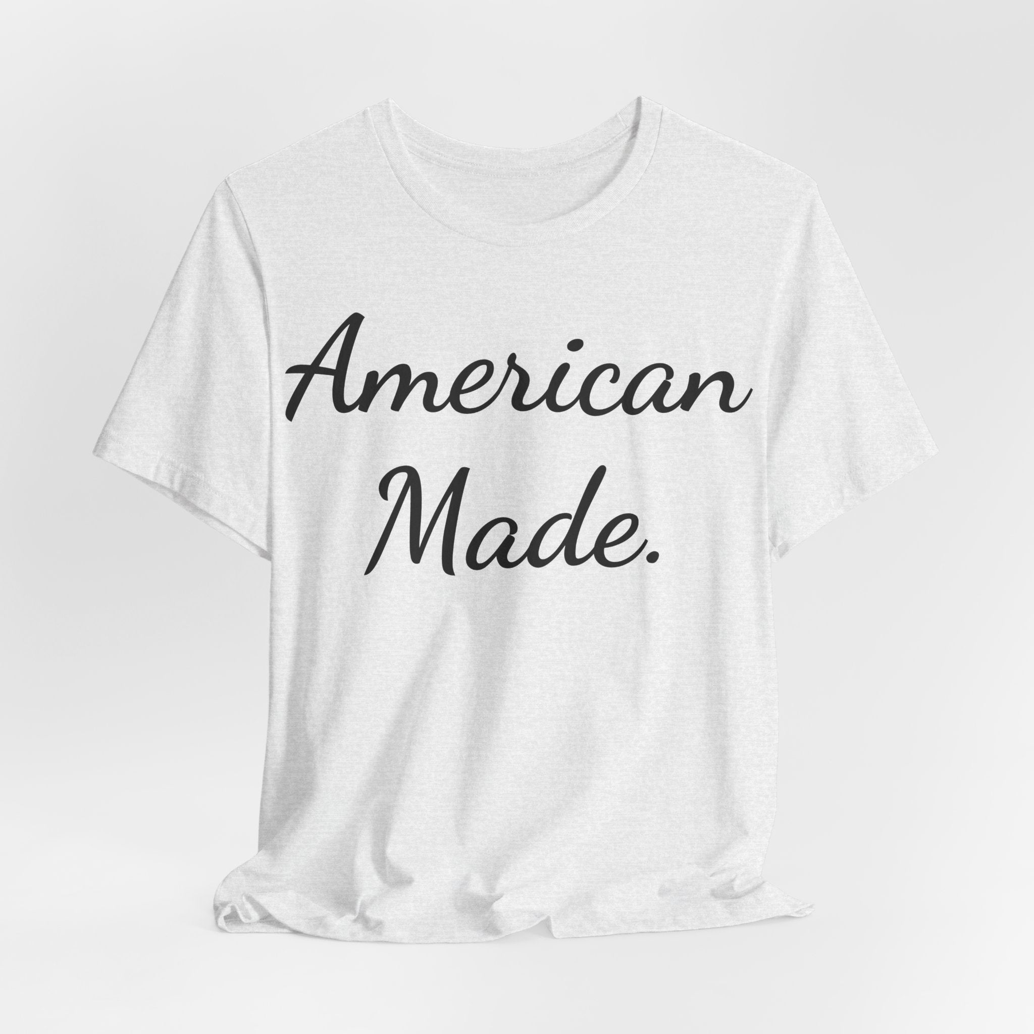 American Made T‑Shirt - Patriotic Script Tee