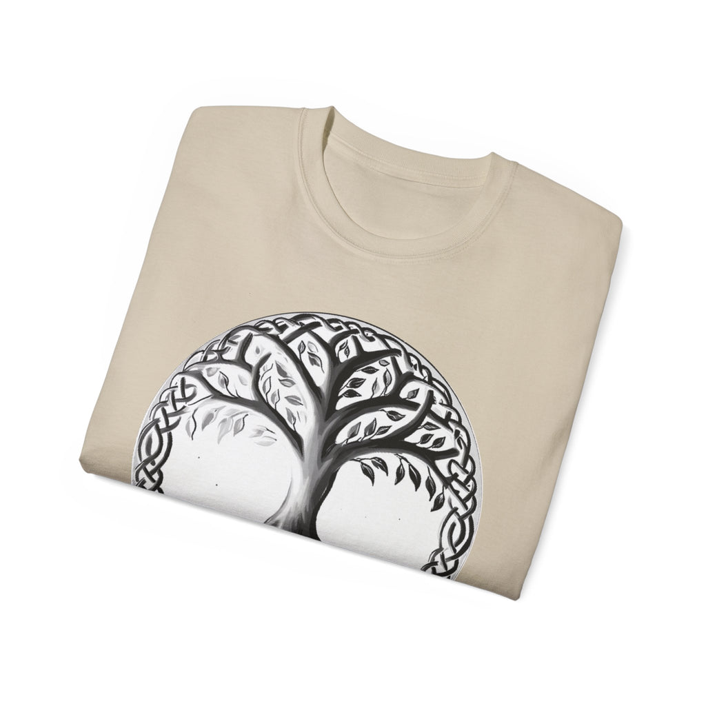 Yggdrasil – The Tree of Life CottonT-Shirt — Celtic Roots Graphic Tee