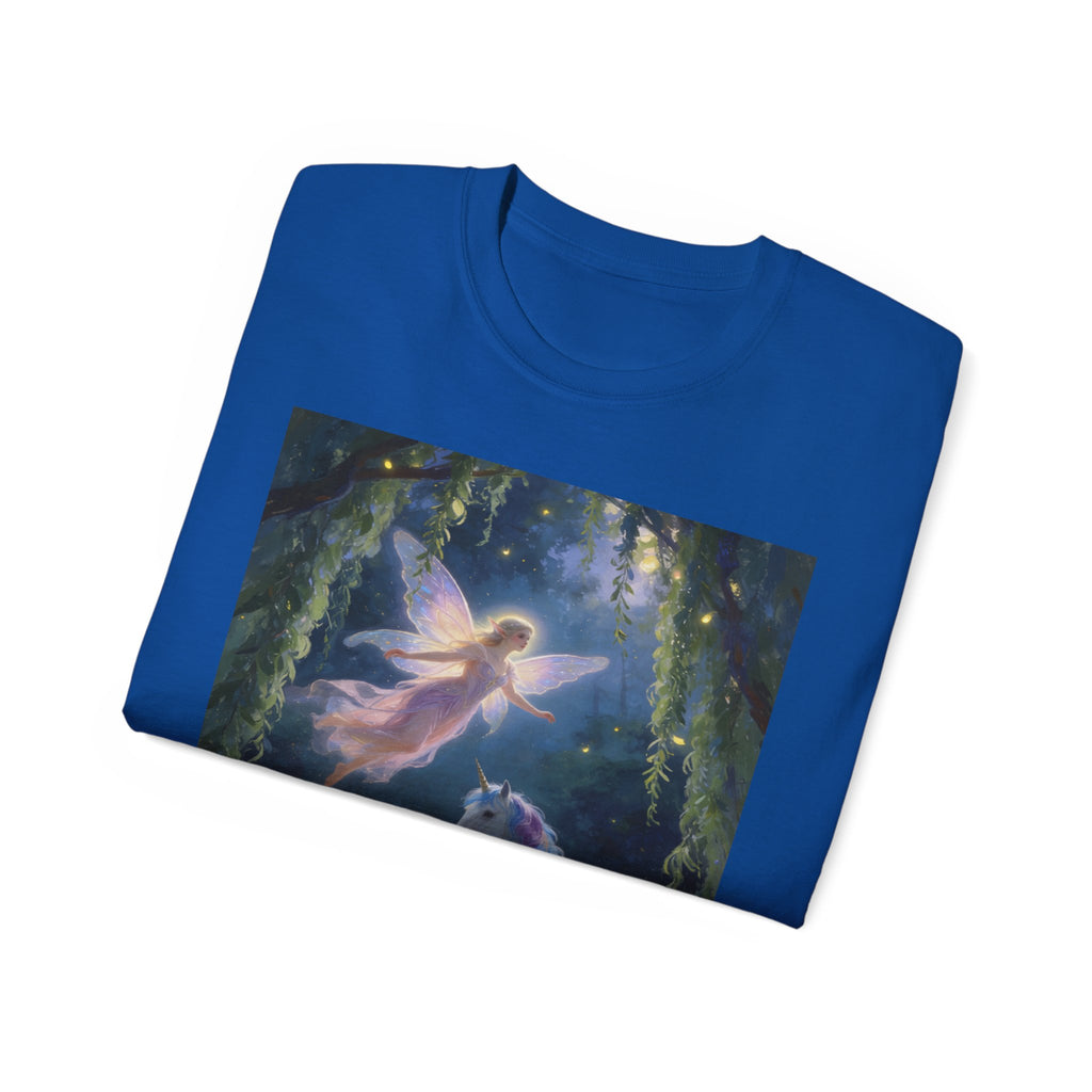Fairy and Unicorn Cotton Tee