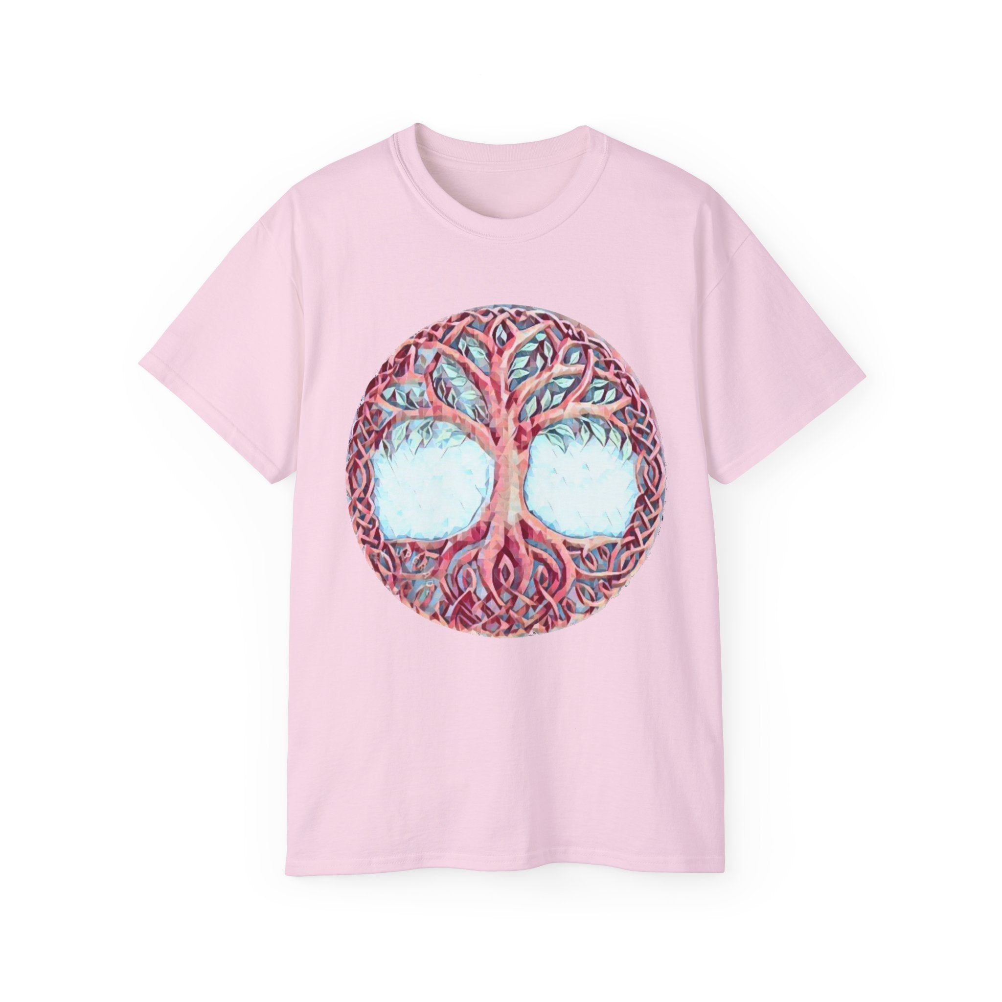 Yggdrasil – The Tree of Life Cotton T-Shirt — Celtic Roots Nature Graphic Tee