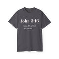 John 3:16 T‑Shirt — "God So Loved the World" Christian Tee