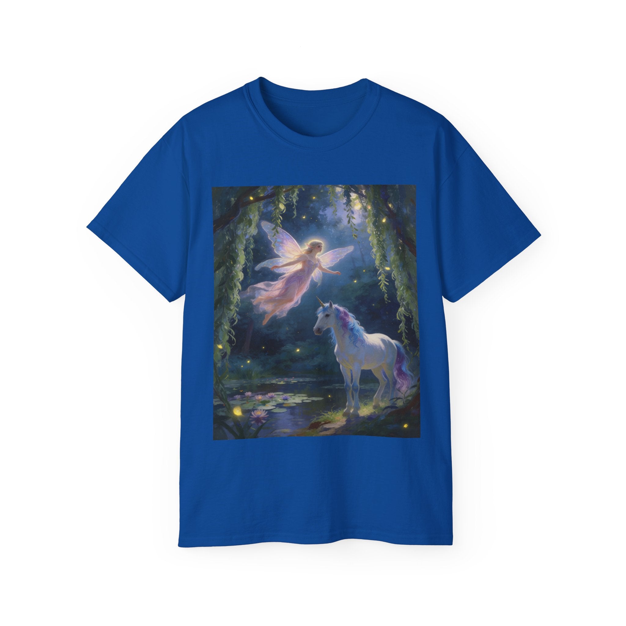 Fairy and Unicorn Cotton Tee