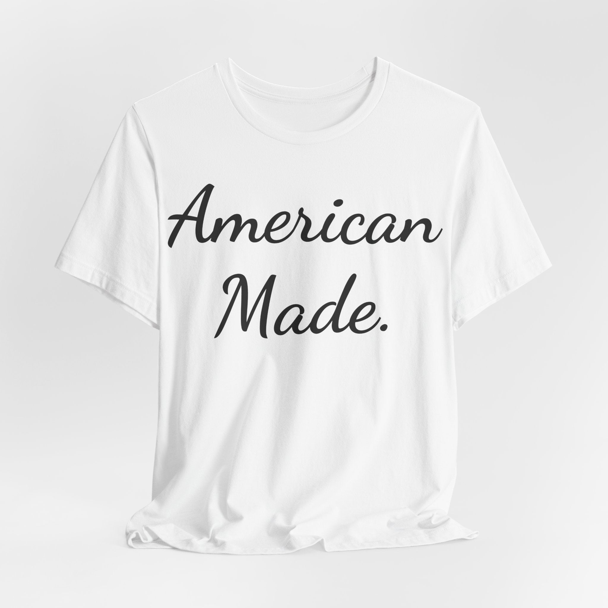 American Made T‑Shirt - Patriotic Script Tee