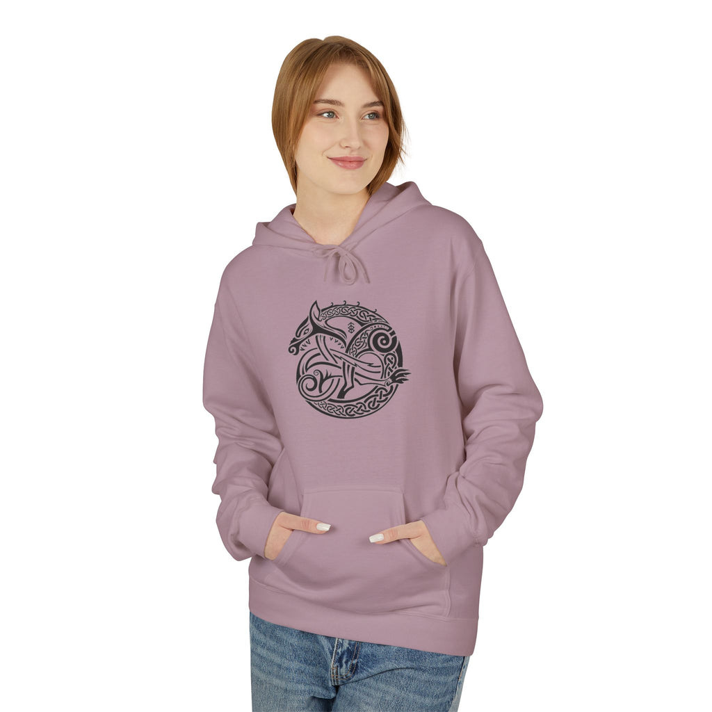 Celtic Wolf Knot Hoodie — The Wolf – A Symbol of Power, Destruction, and Loyalty