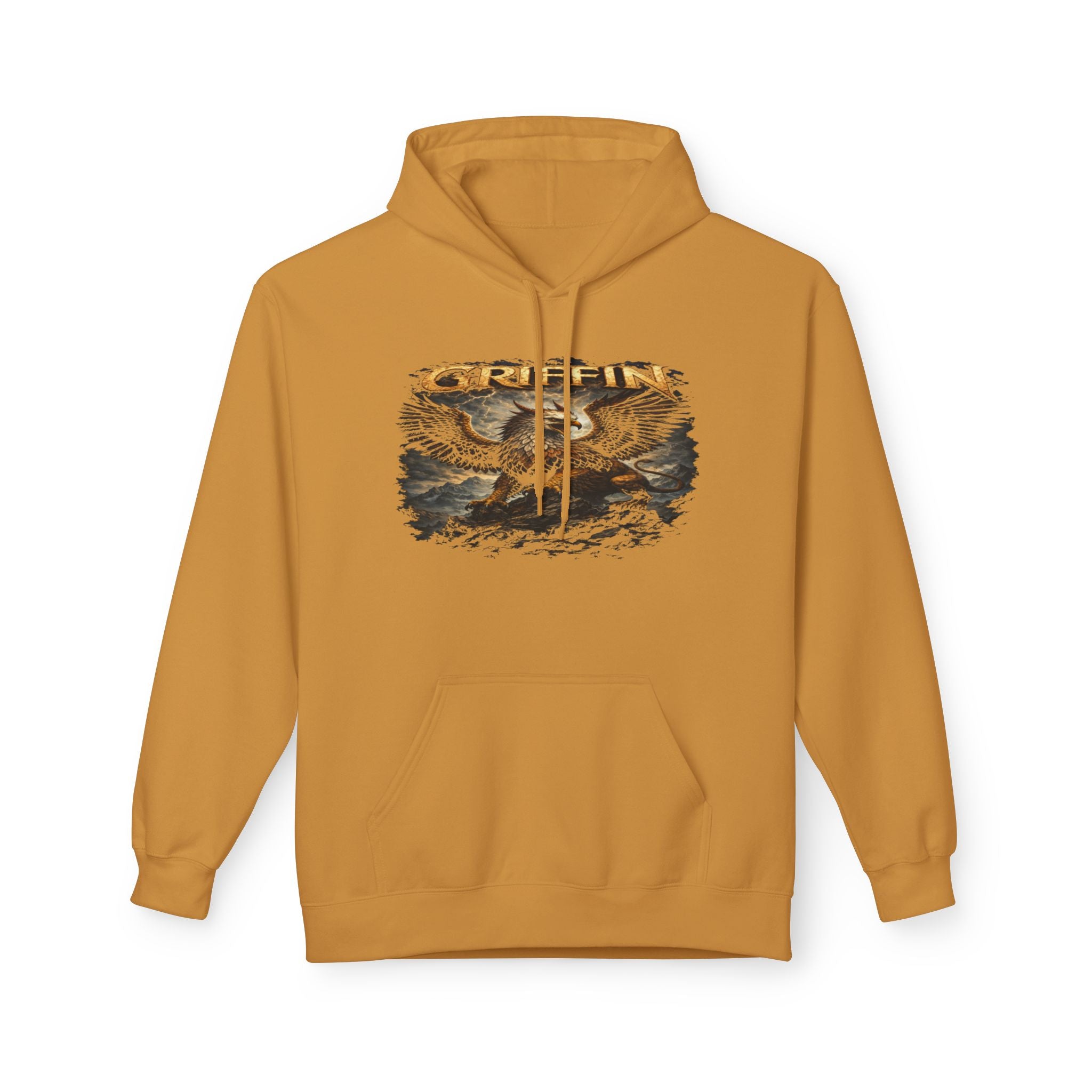 Griffin Graphic Hoodie - Mythical Eagle Design