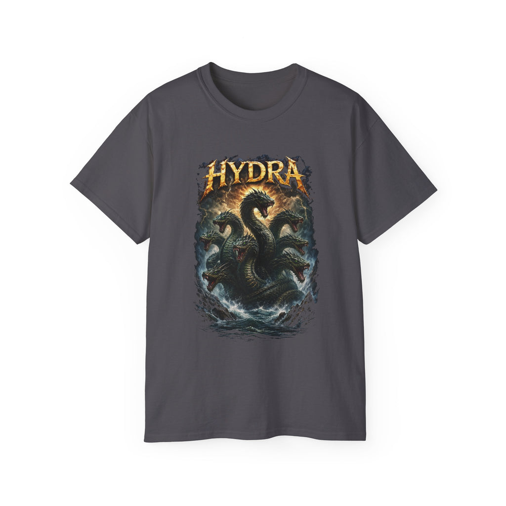Hydra Sea Monster Cotton T‑Shirt — Mythical Kraken Graphic Tee